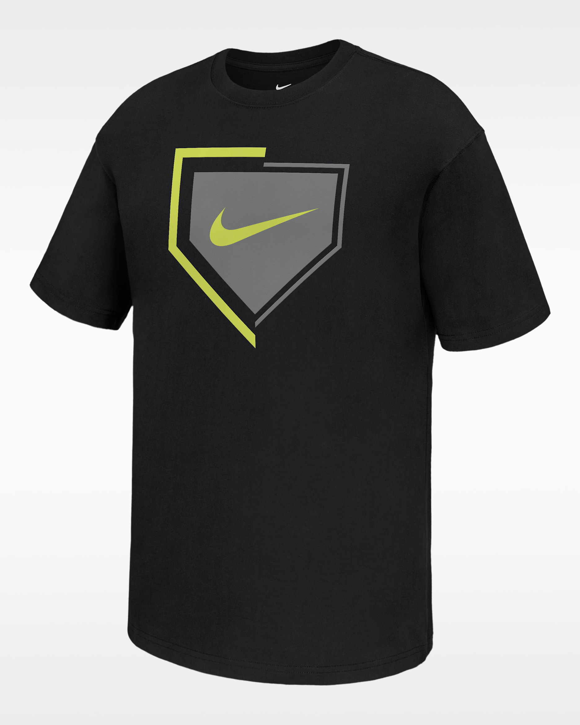 Nike Swoosh Men's Max90 Baseball T-Shirt - Black