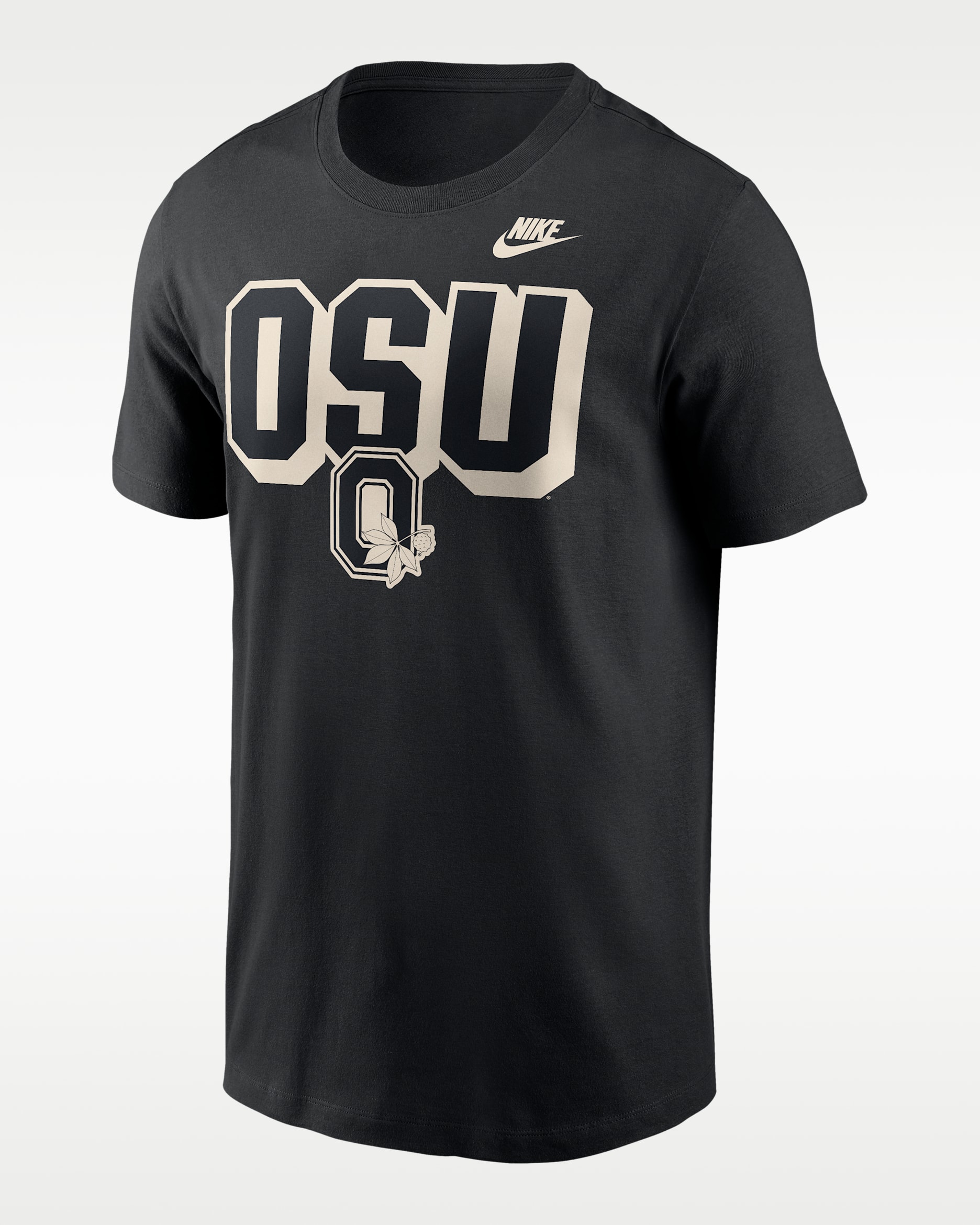 Ohio State Team Bold Men's Nike College T-Shirt - Black