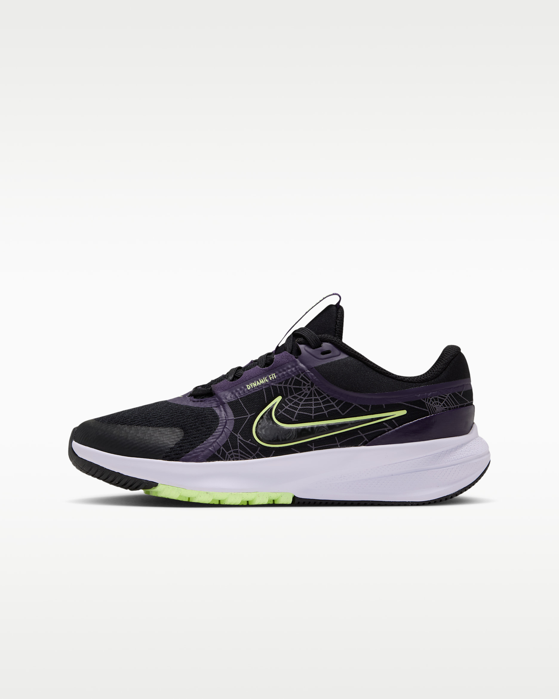 Nike Star Runner 5 SE Older Kids' Running Shoes - Black/Purple Dynasty/Barely Volt/Black