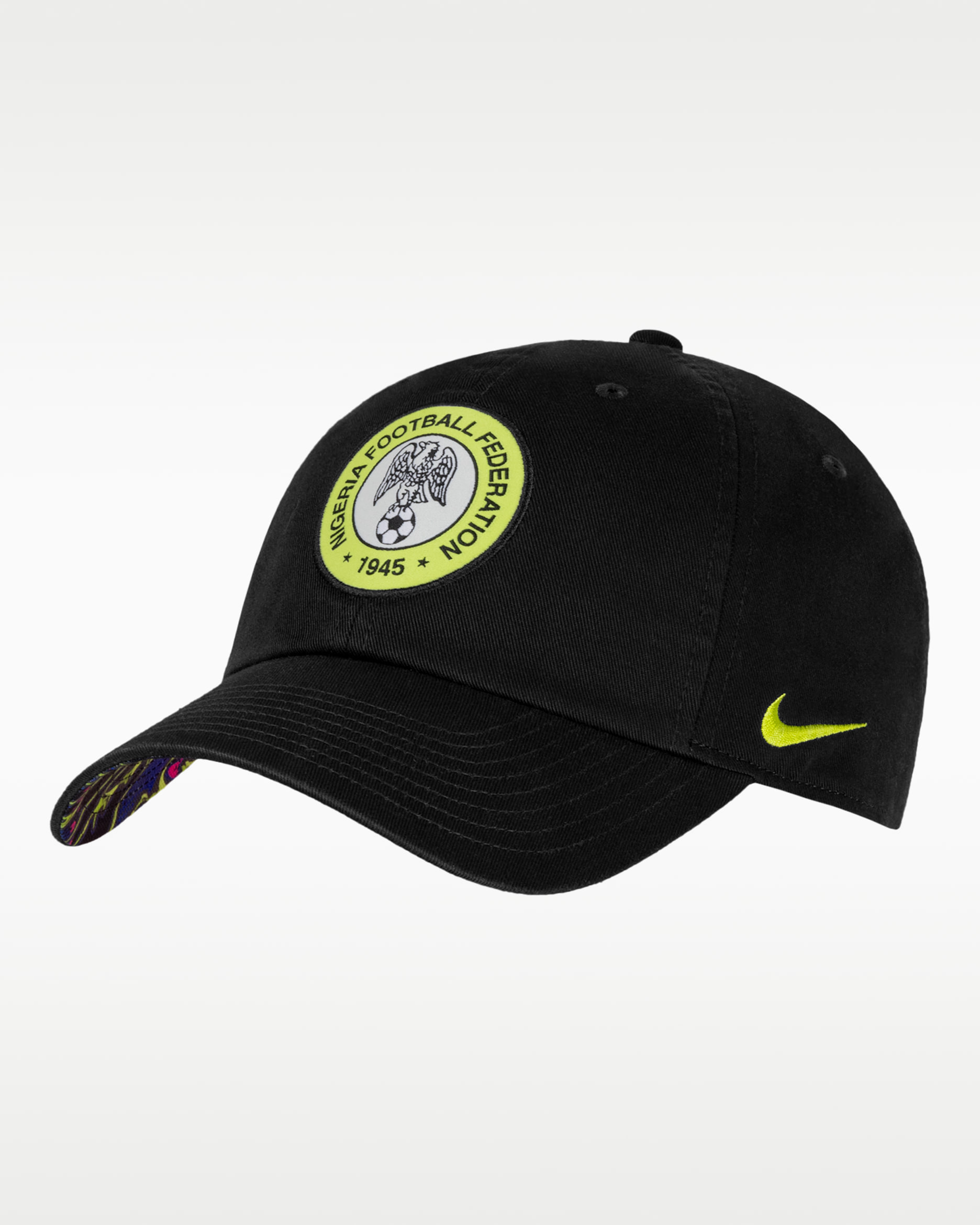 Nigeria Nike Club Soccer Cap - Black