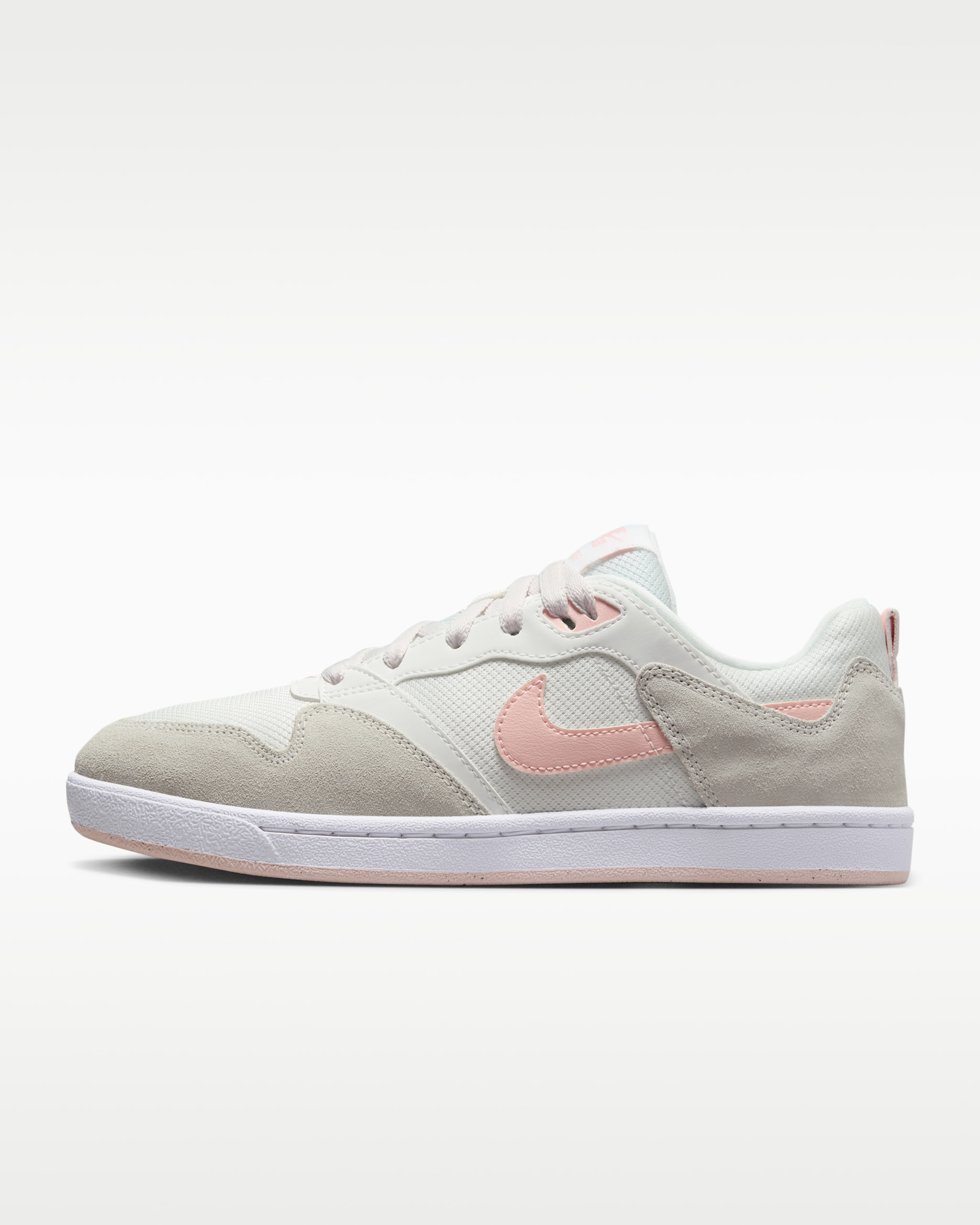 Nike SB Alleyoop Women's Skate Shoes - Summit White/Summit White/White/Washed Coral