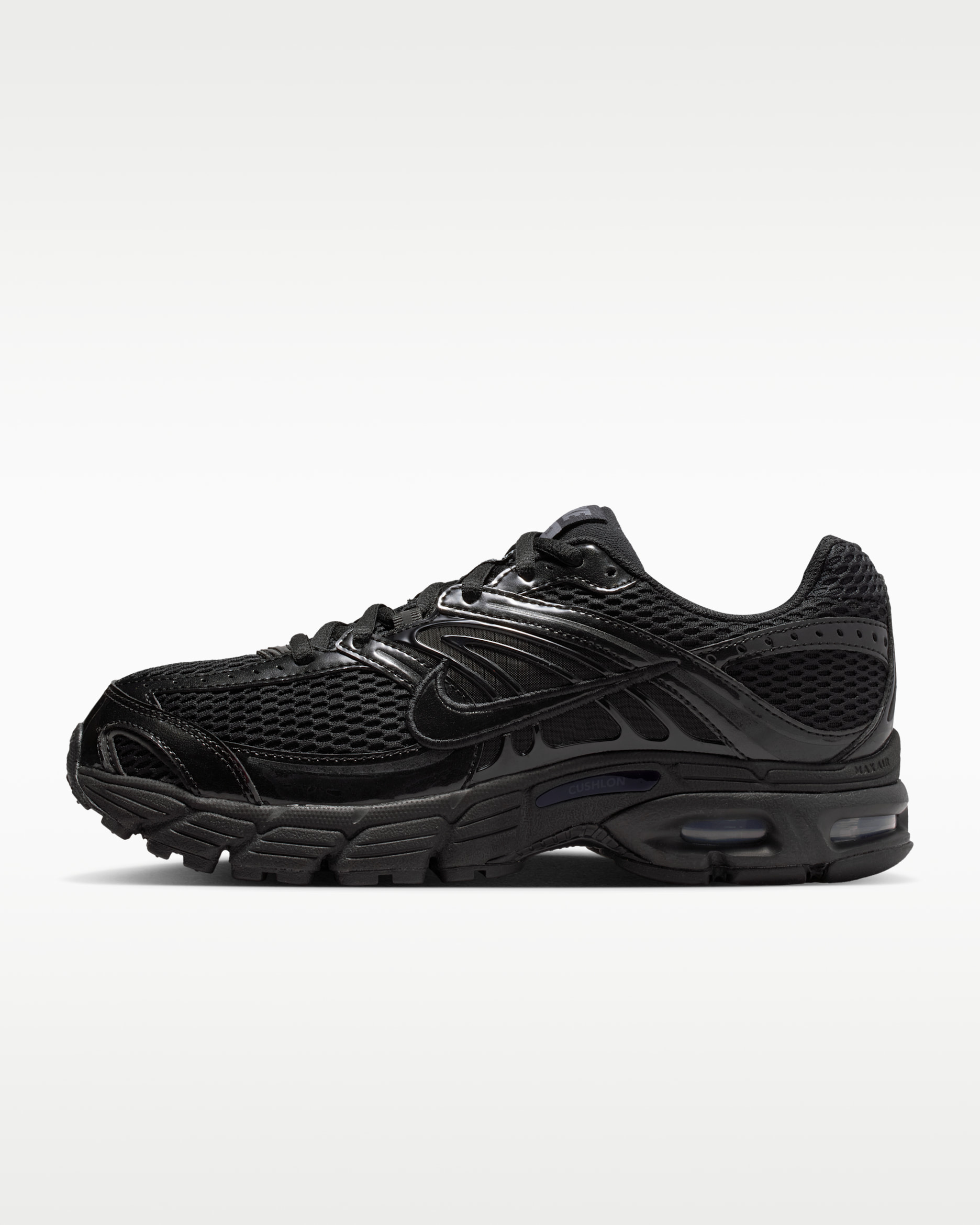 Nike Air Max Moto 2K Women's Shoes with Reflective Accents - Black/Iron Grey/Metallic Silver/Black