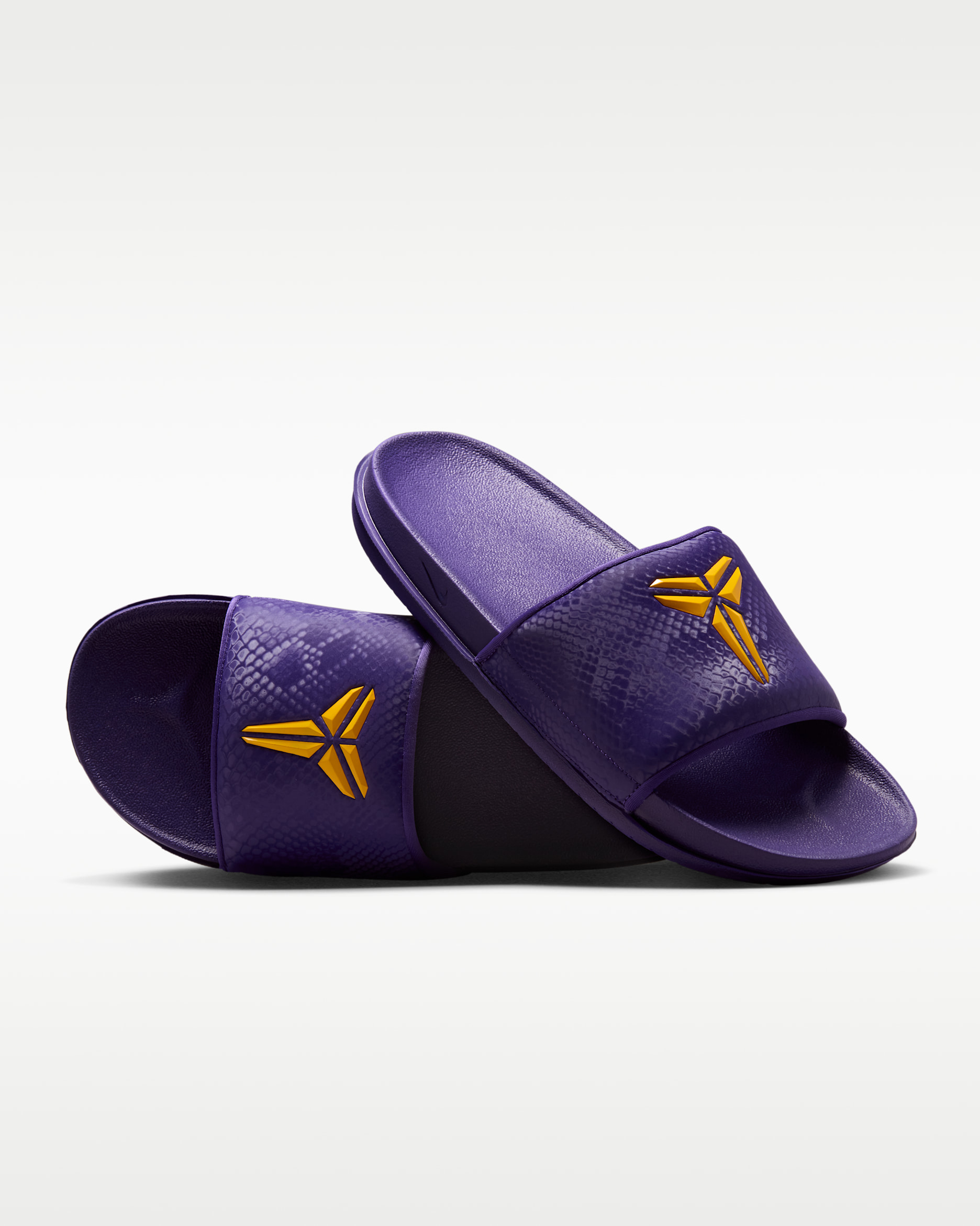 Kobe Offcourt Men's Slides - Court Purple/University Gold