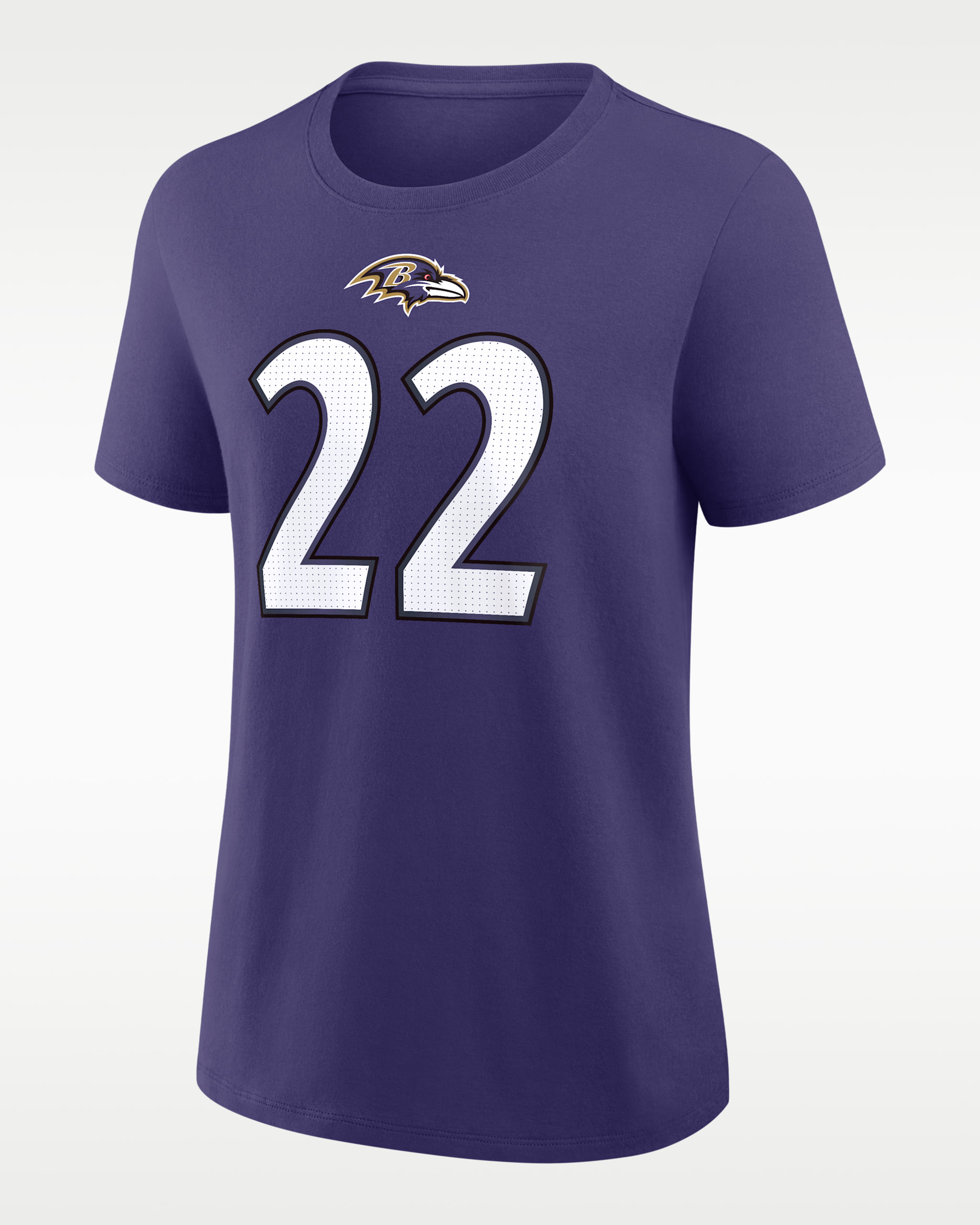 Derrick Henry Baltimore Ravens Women's Nike NFL T-Shirt - Purple