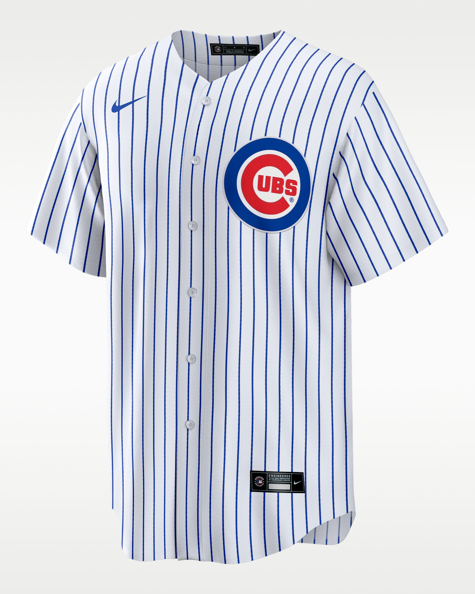 Jersey Nike de la MLB Replica para hombre Nico Hoerner Chicago Cubs - Blanco