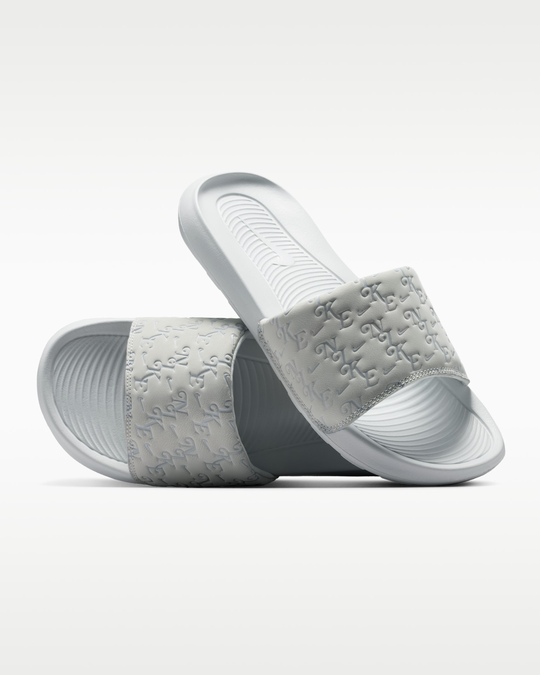 Nike Victori One Slides (Damen) - Photon Dust/Wolf Grey