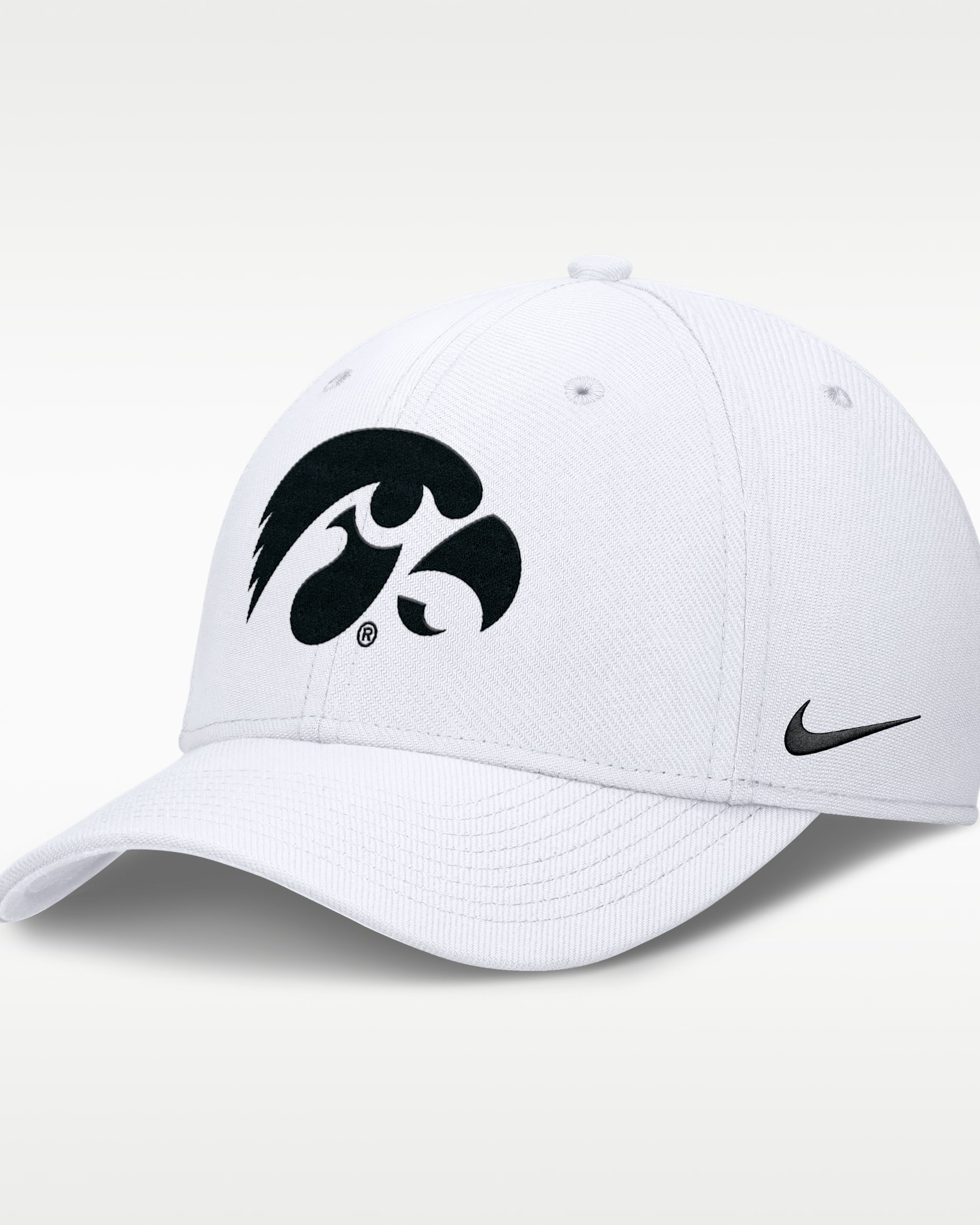 Iowa Classic Men's Nike Dri-FIT College Hat - White
