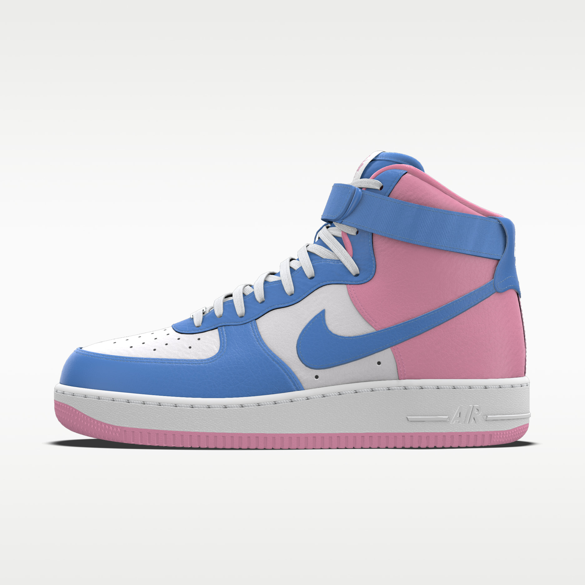 Nike Air Force 1 High By You Custom Women's Shoes - Multi-Colour/Multi-Colour/Multi-Colour