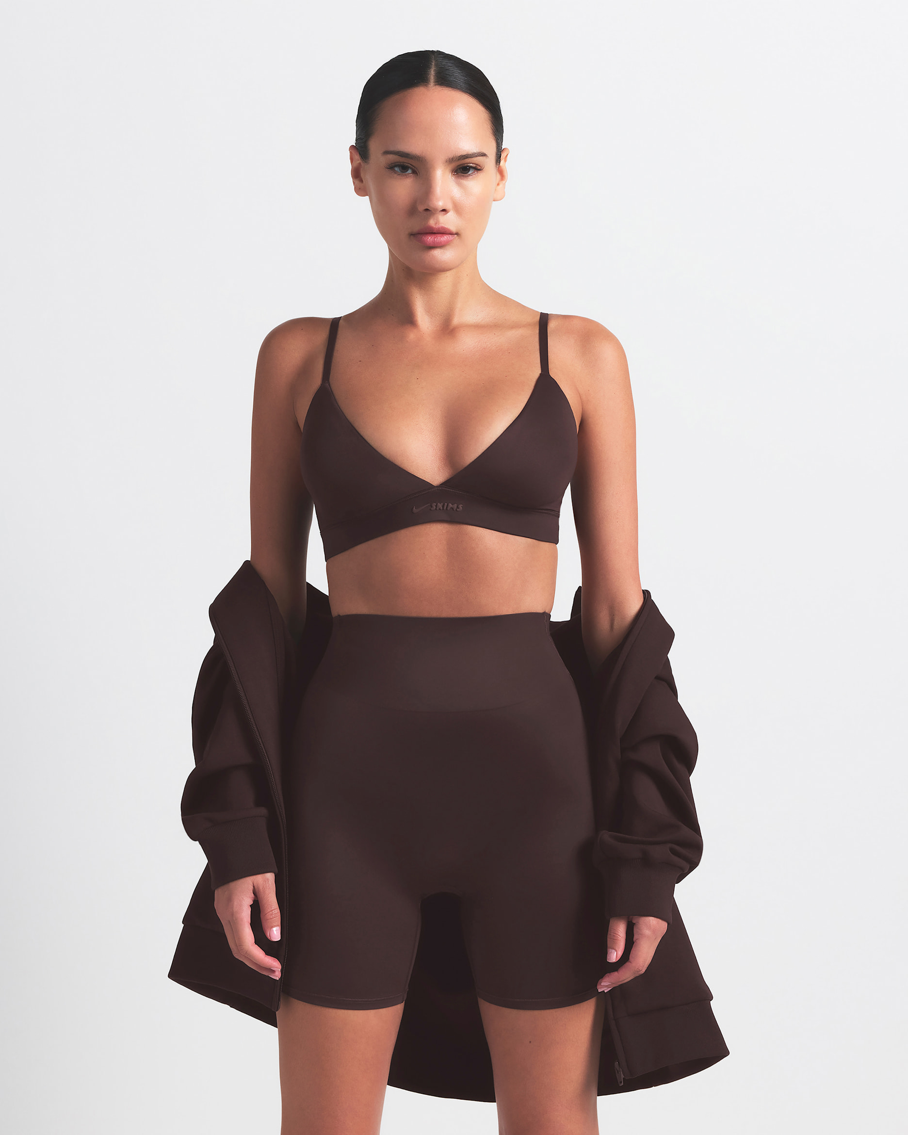 NikeSKIMS Shine Triangel-BH för kvinnor - NSKM PHOENIX