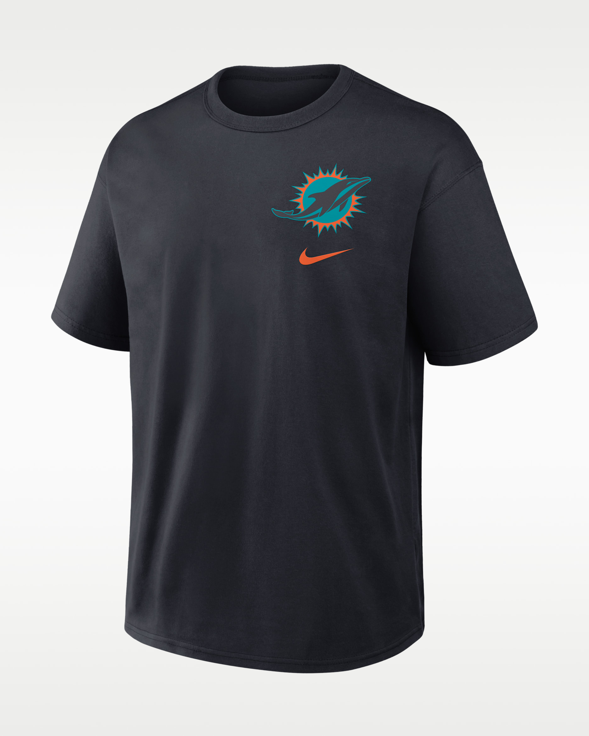 Miami Dolphins Rivalries Collection Max90 Men's Nike NFL T-Shirt - Navy