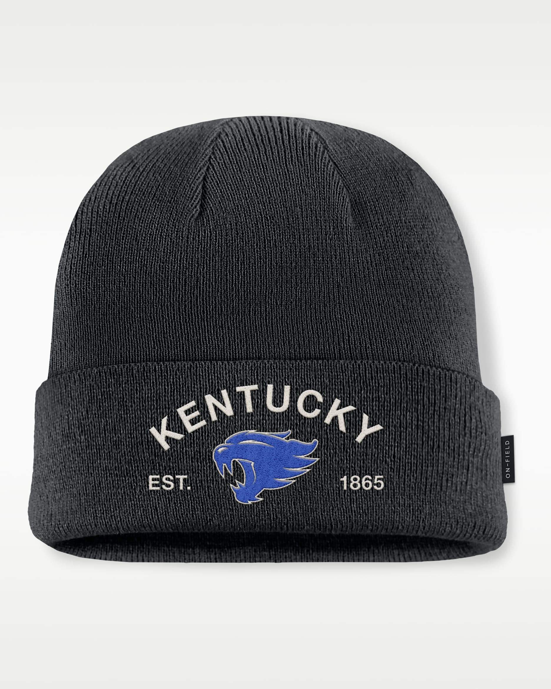 Kentucky 2025 Military Appreciation Men's Nike College Cuffed Beanie - Black