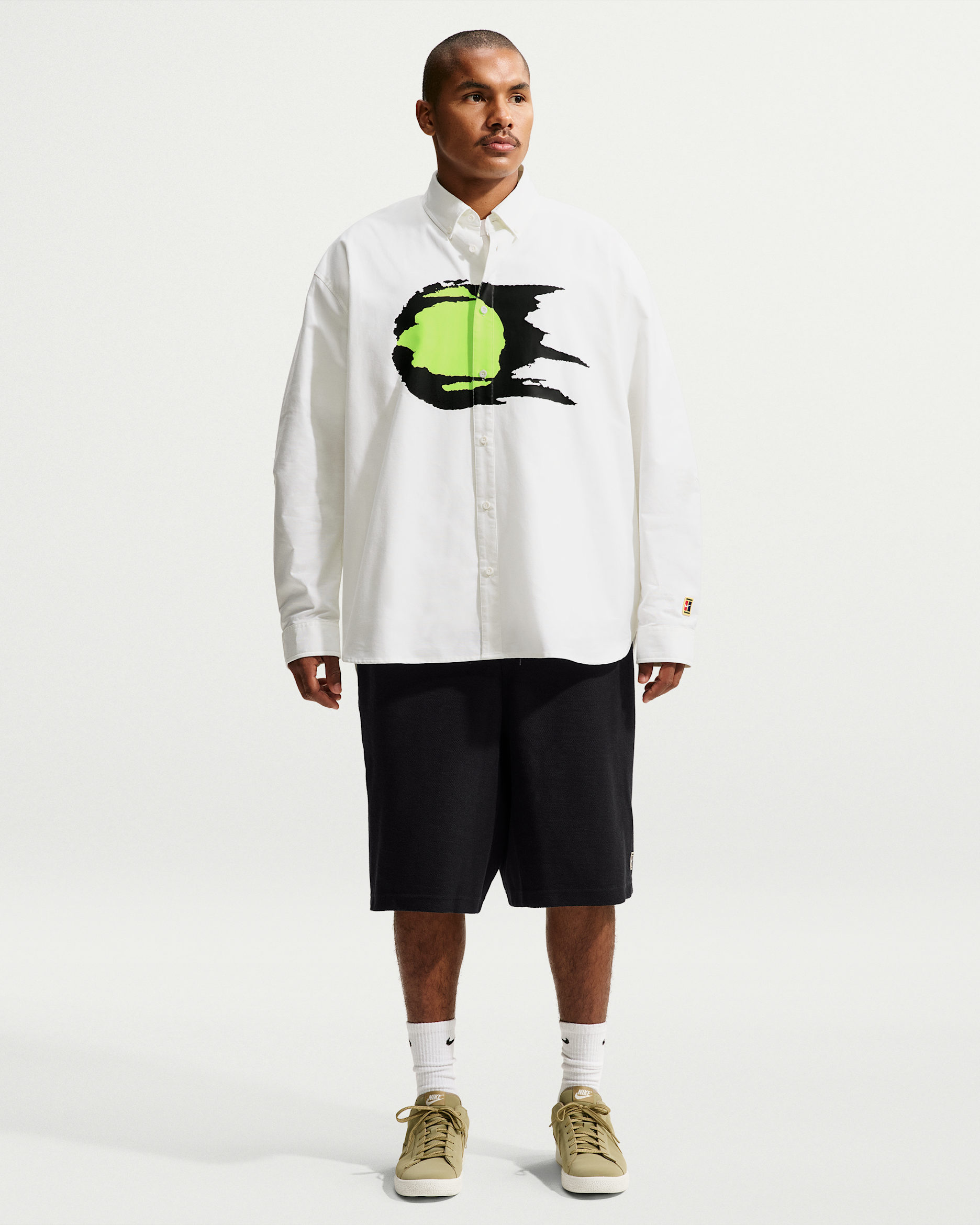 Nike Club Rules Men's French Terry Shorts - Black/Obsidian/Black/Black