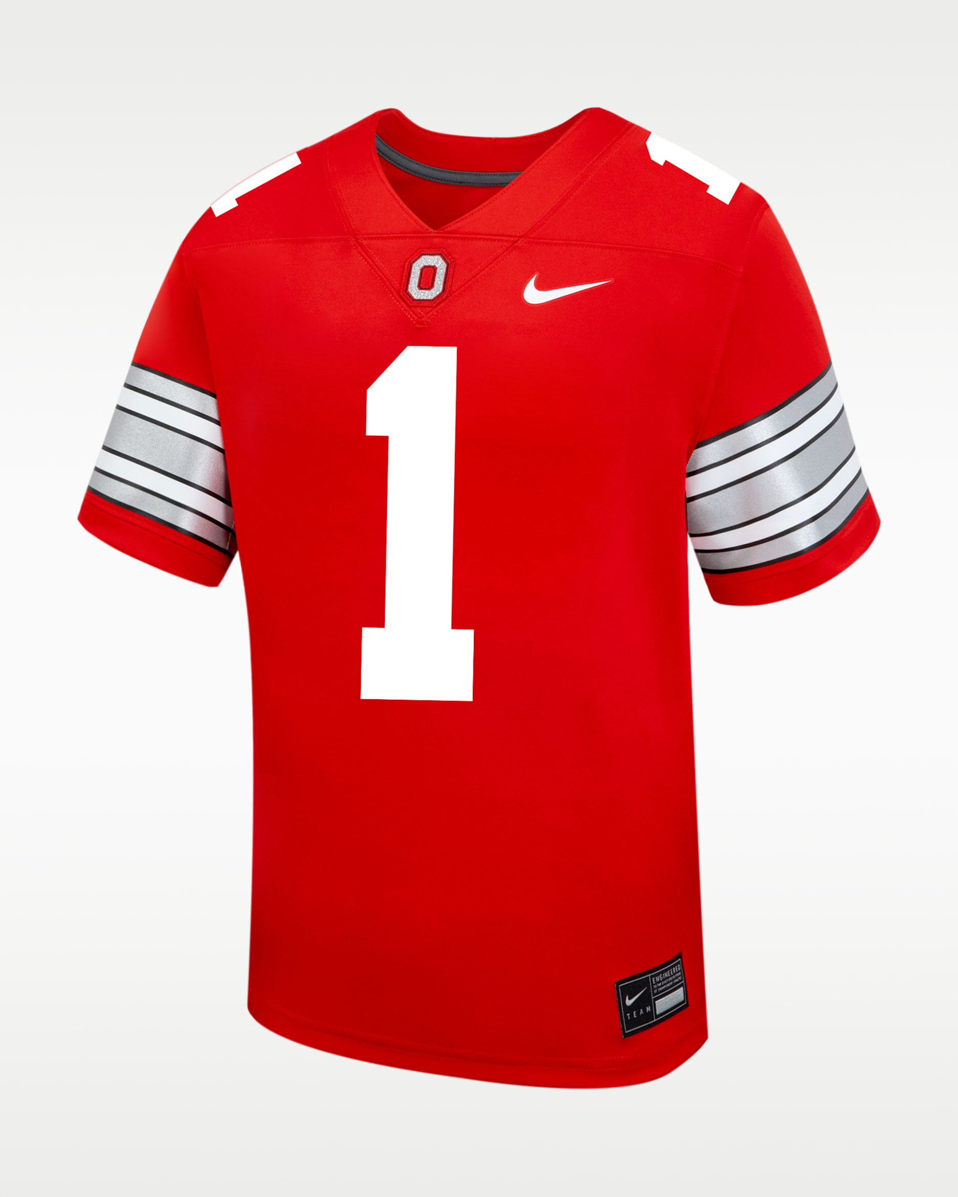 Ohio State Big Kids' Nike College Football Replica Jersey - University Red