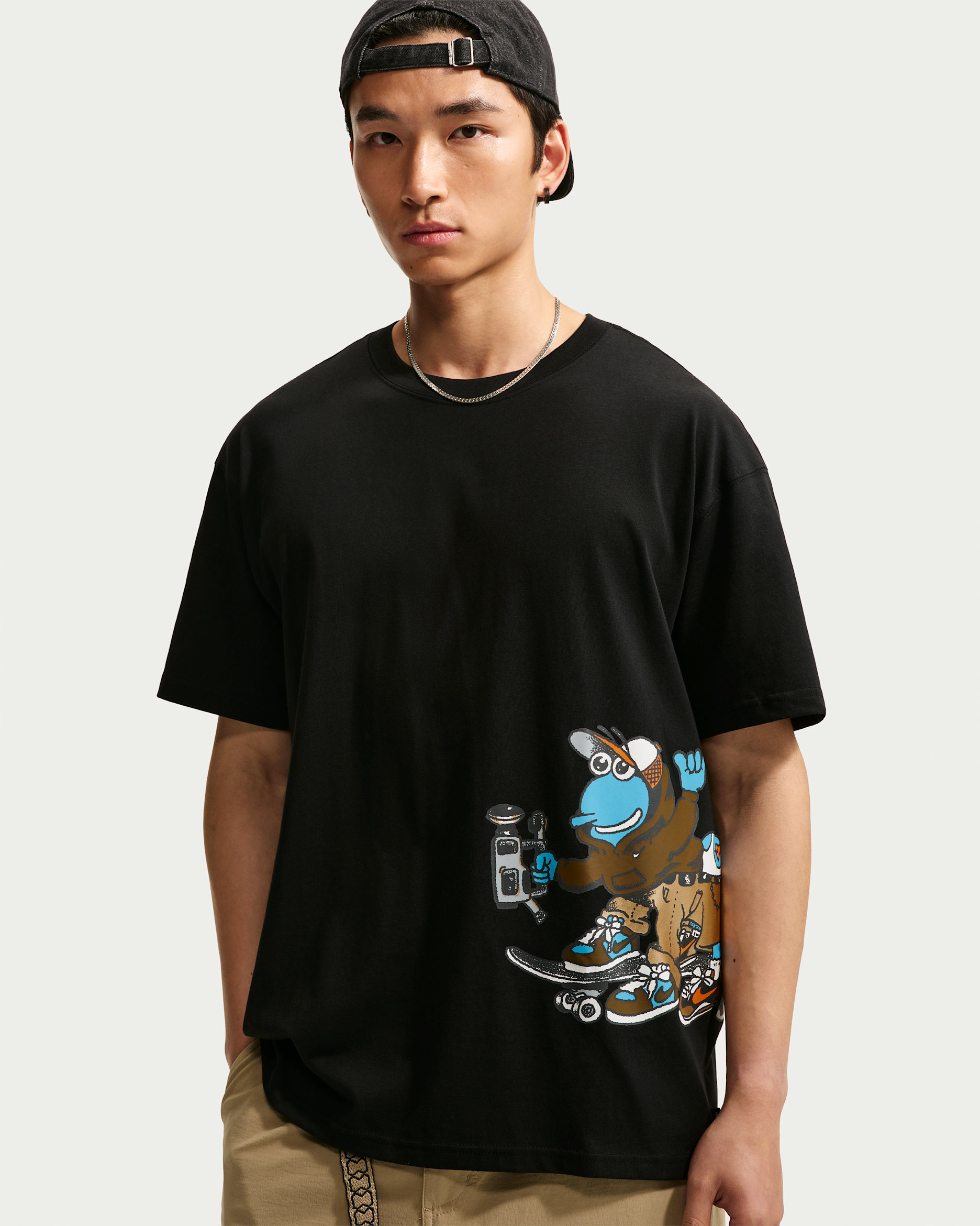 Nike SB Skate T-Shirt - Black