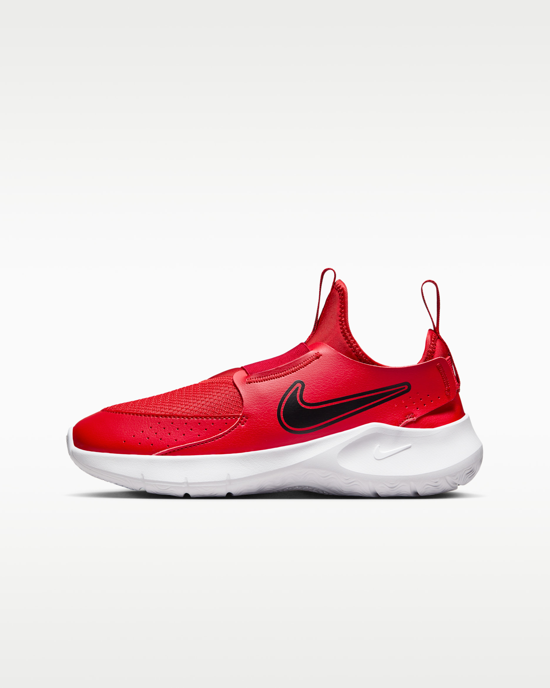 Tenis de correr en pavimento para niños grandes Nike Flex Runner 3 - Rojo universitario/Negro