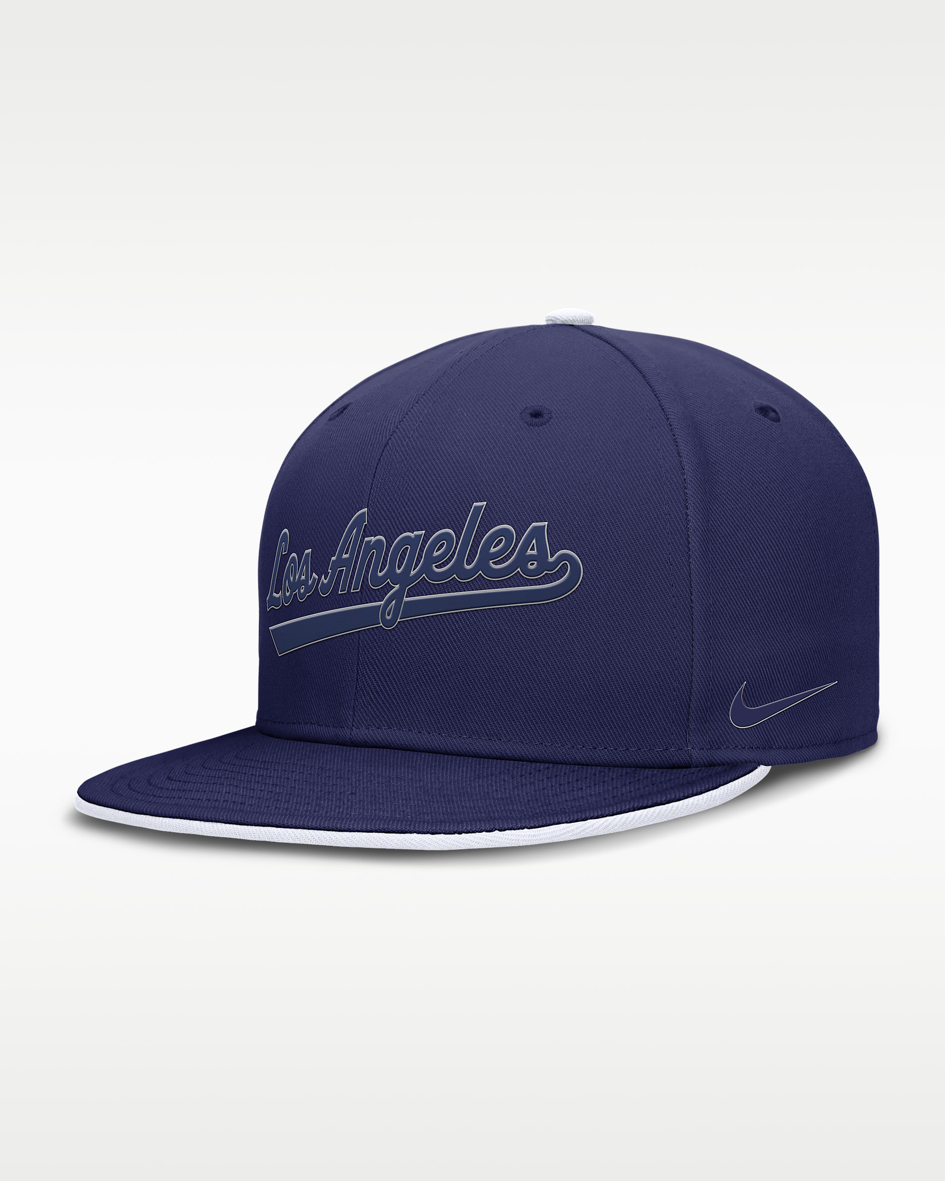 Los Angeles Dodgers True Men's Nike Dri-FIT MLB Fitted Hat - Navy