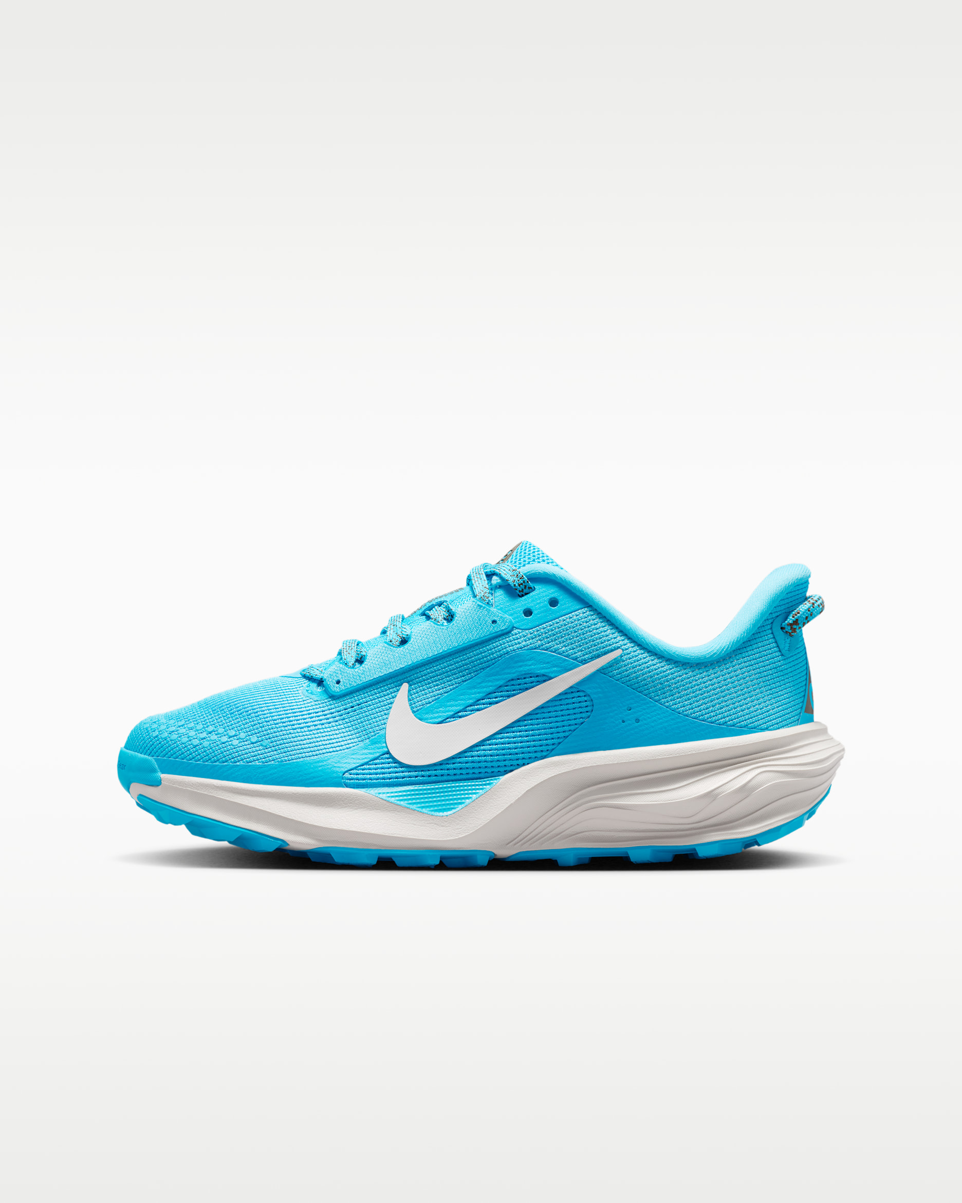 Nike ACG Pegasus Trail Big Kids' Running Shoes - Baltic Blue/Light Orewood Brown/Ironstone/Summit White