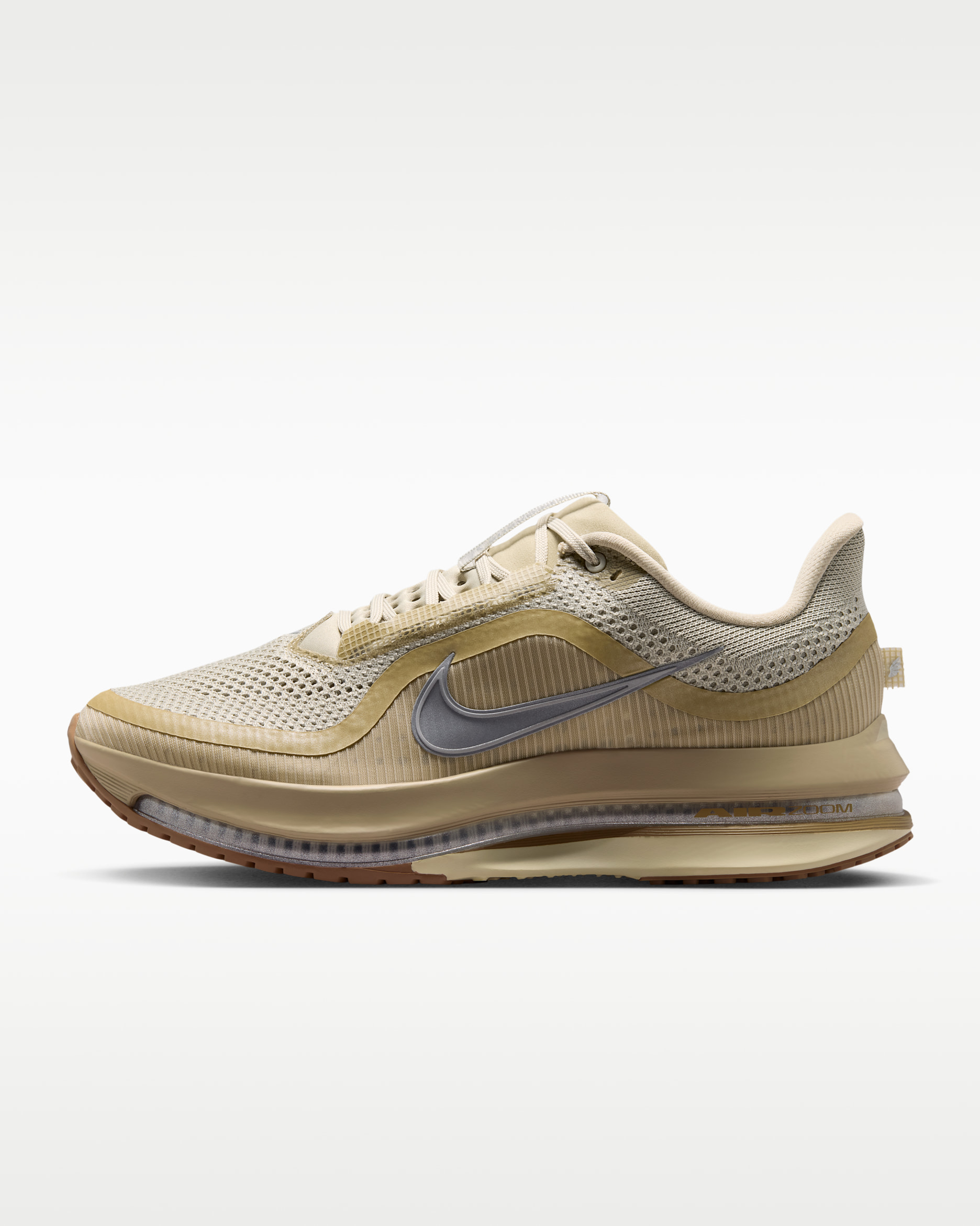 Nike Pegasus Premium Men's Road Running Shoes - Desert Khaki/Light Khaki/Filbert/Metallic Silver