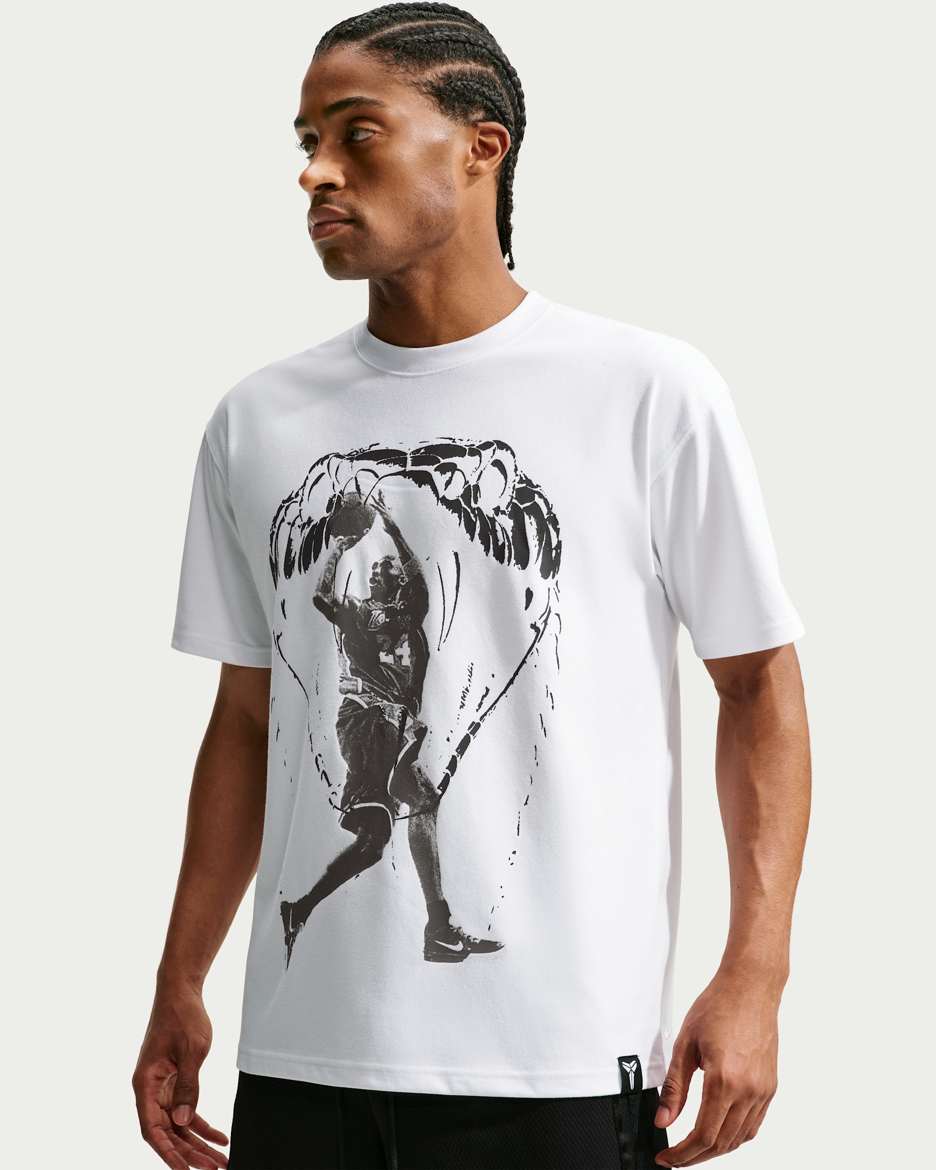 Kobe Men's Nike Dri-FIT Basketball T-Shirt - White