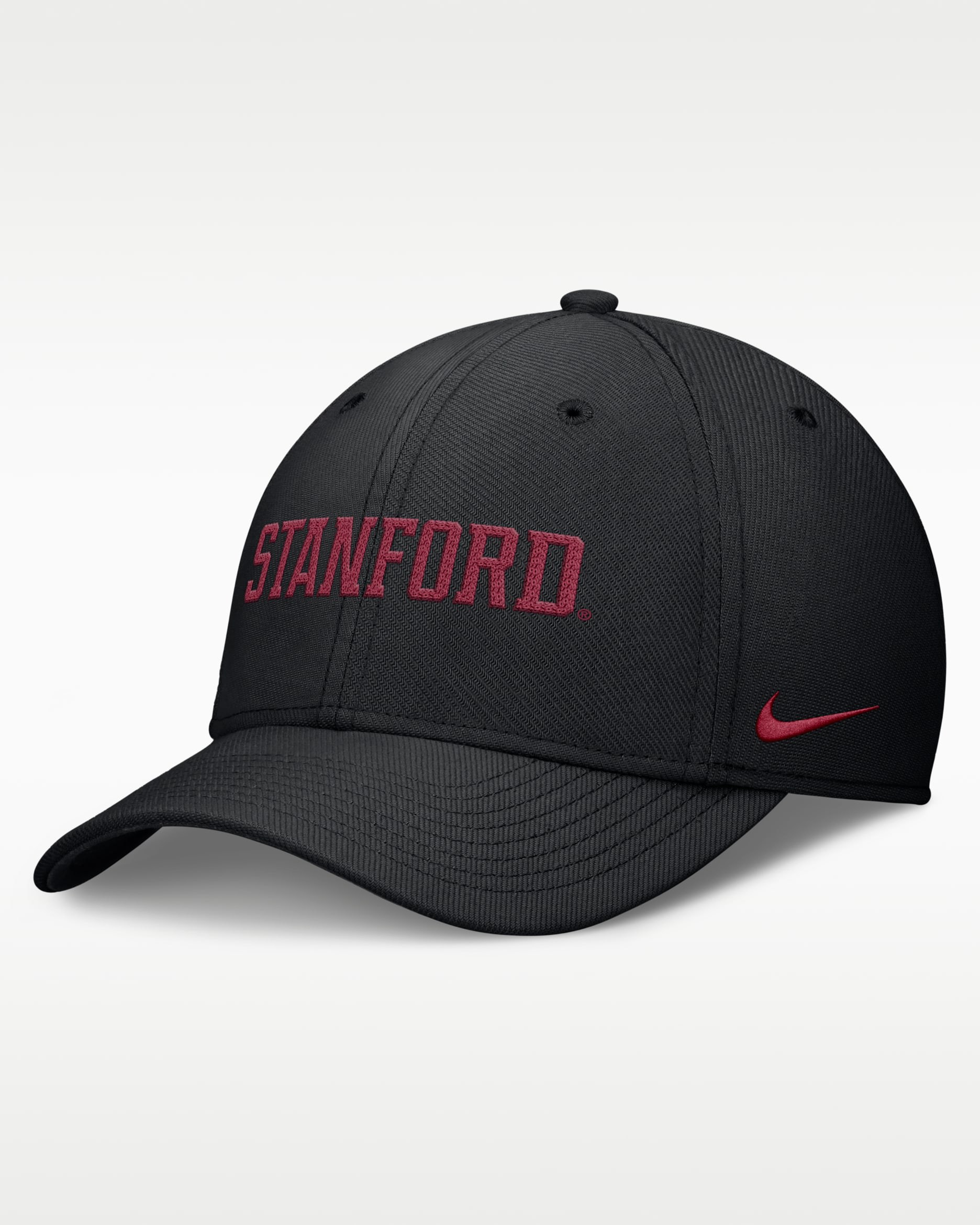 Stanford Classic Swooshflex Men's Nike Dri-FIT College Hat - Black