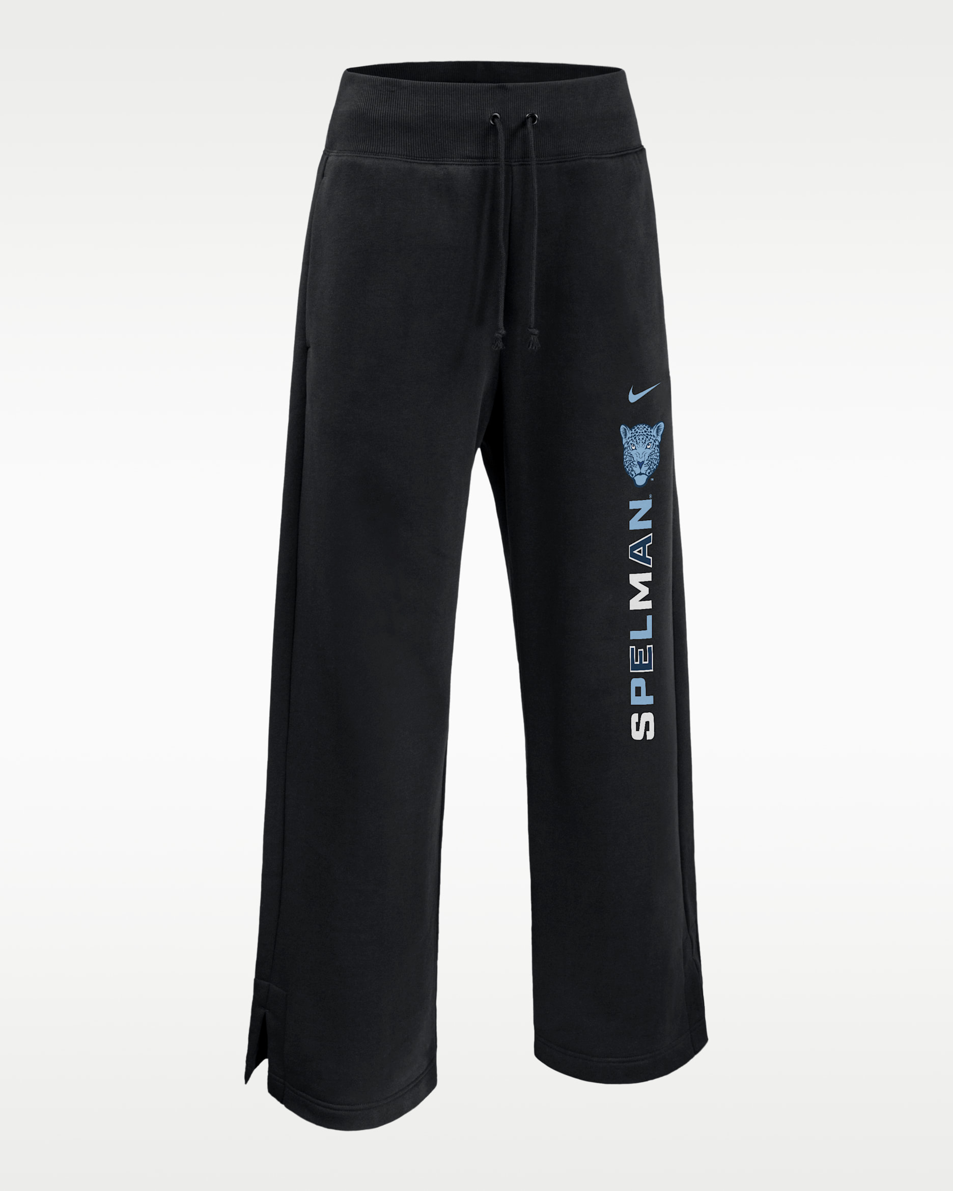 Pantalones deportivos Phoenix Fleece para mujer Nike College (Spelman College) - Negro