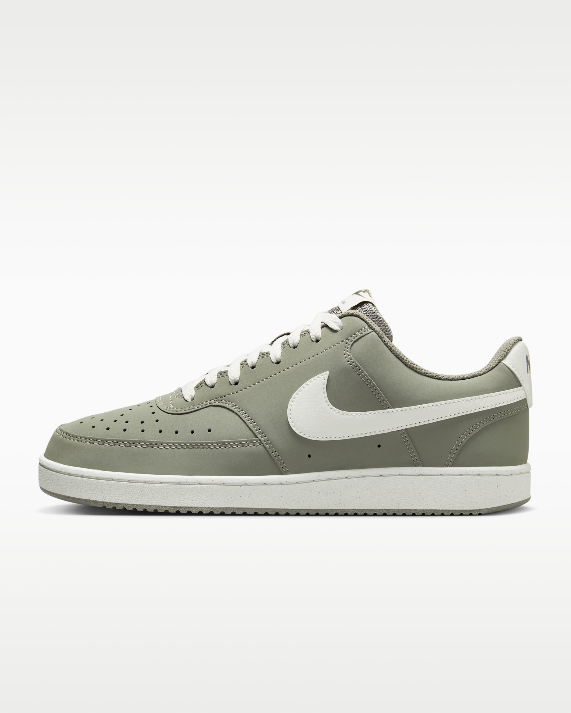 Tenis para hombre Nike Court Vision Low Premium - Militar claro/Vela