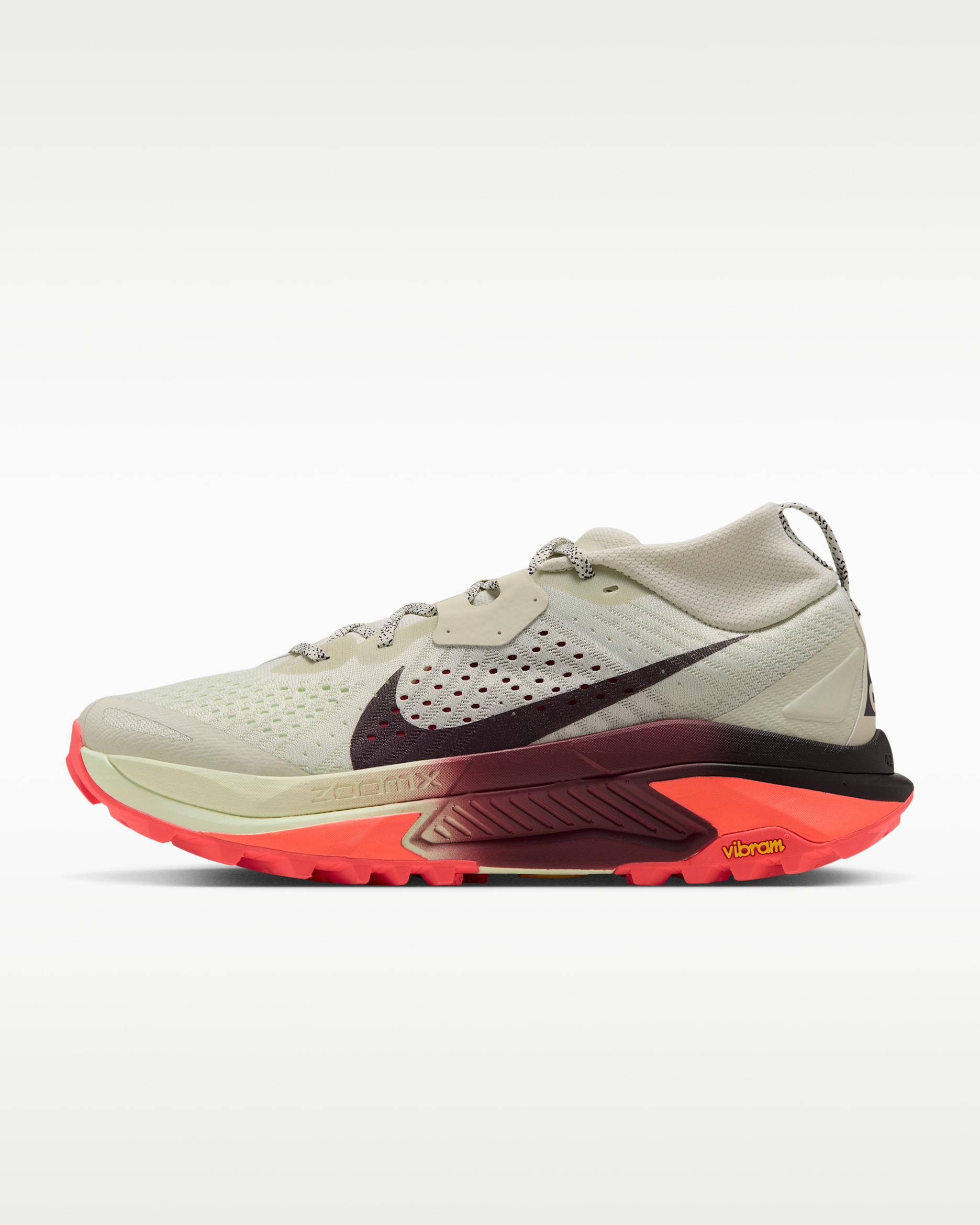 ACG Zegama Trail Men's Trail Running Shoes - Sea Glass/Team Crimson/Volt Tint/Burgundy Ash