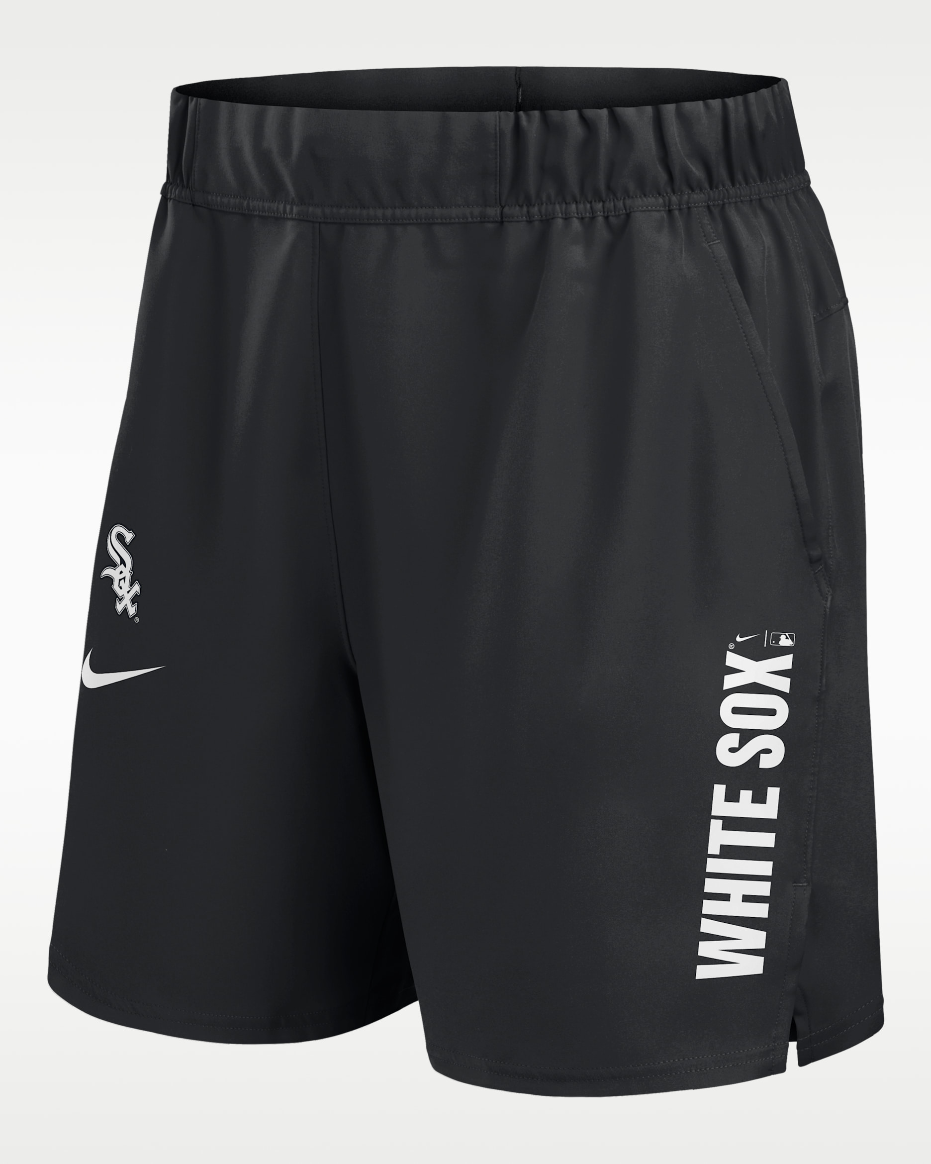 Shorts Nike Dri-FIT de la MLB para hombre Chicago White Sox Victory - Negro