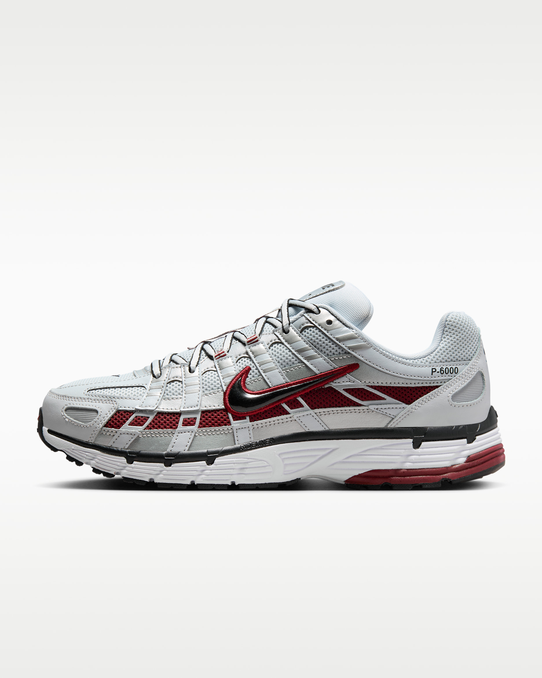รองเท้า Nike P-6000 - Pure Platinum/Metallic Platinum/ขาว/Dark Team Red