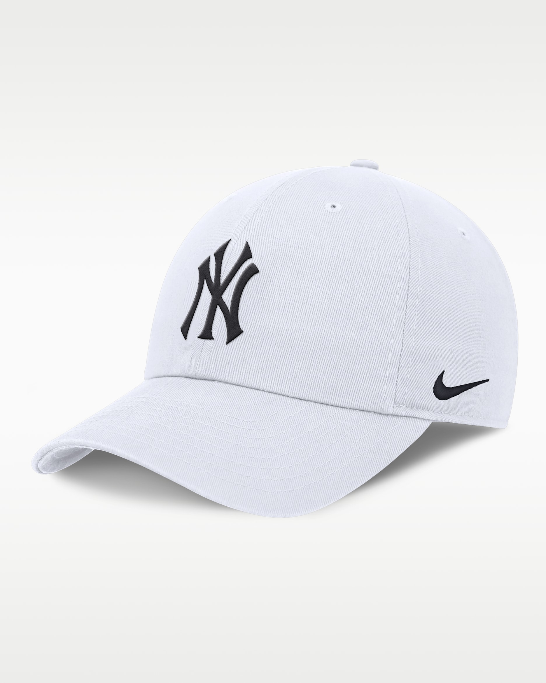 New York Yankees Evergreen Club Men's Nike MLB Adjustable Hat - White