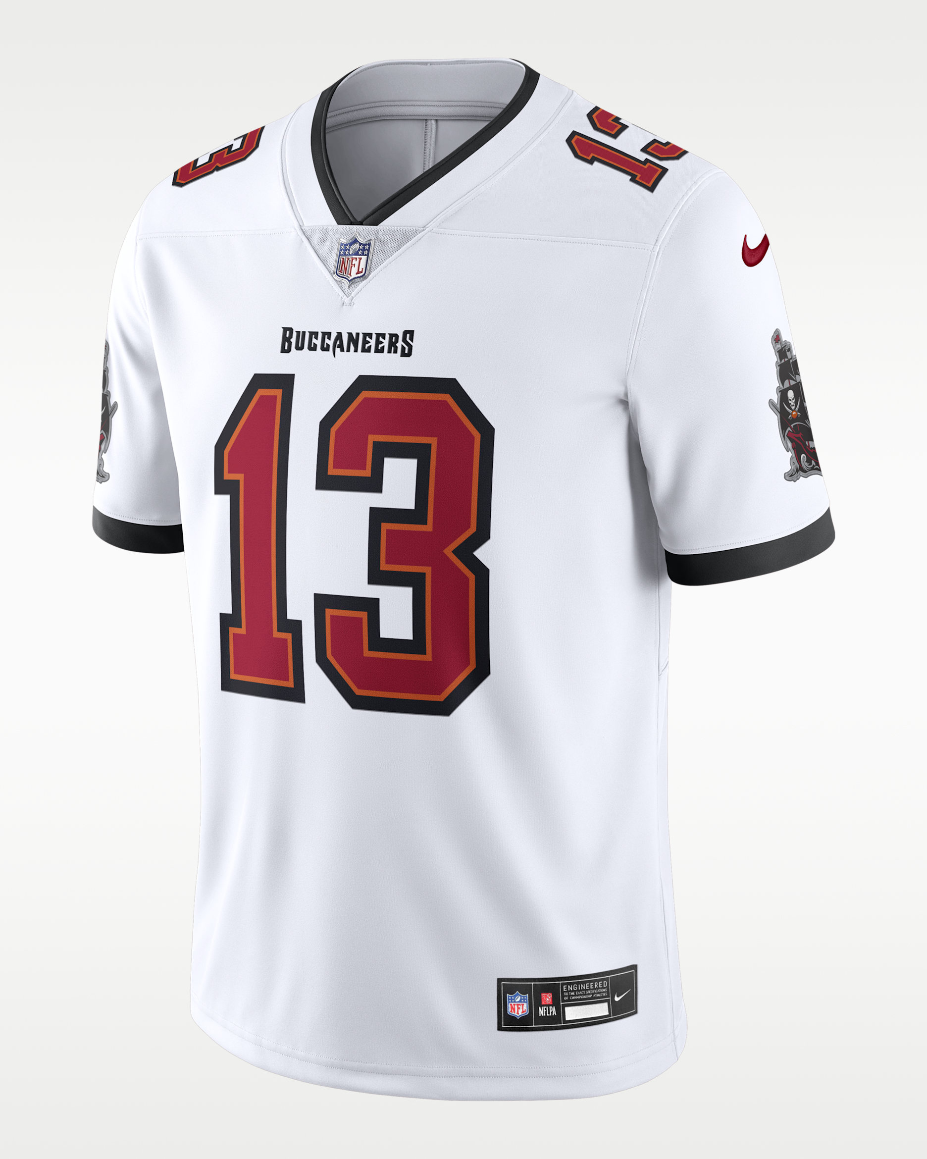 Jersey de fútbol americano Nike Dri-FIT NFL Limited para hombre Mike Evans Tampa Bay Buccaneers - Blanco