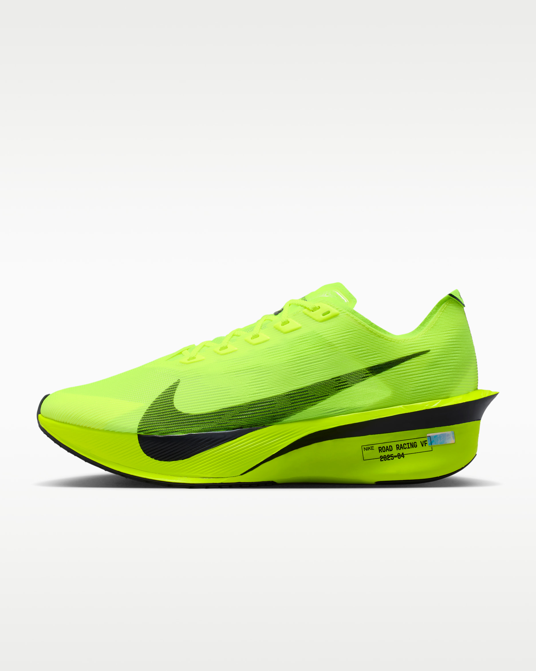 Nike Vaporfly 4 Men's Road Racing Shoes - Volt/Black