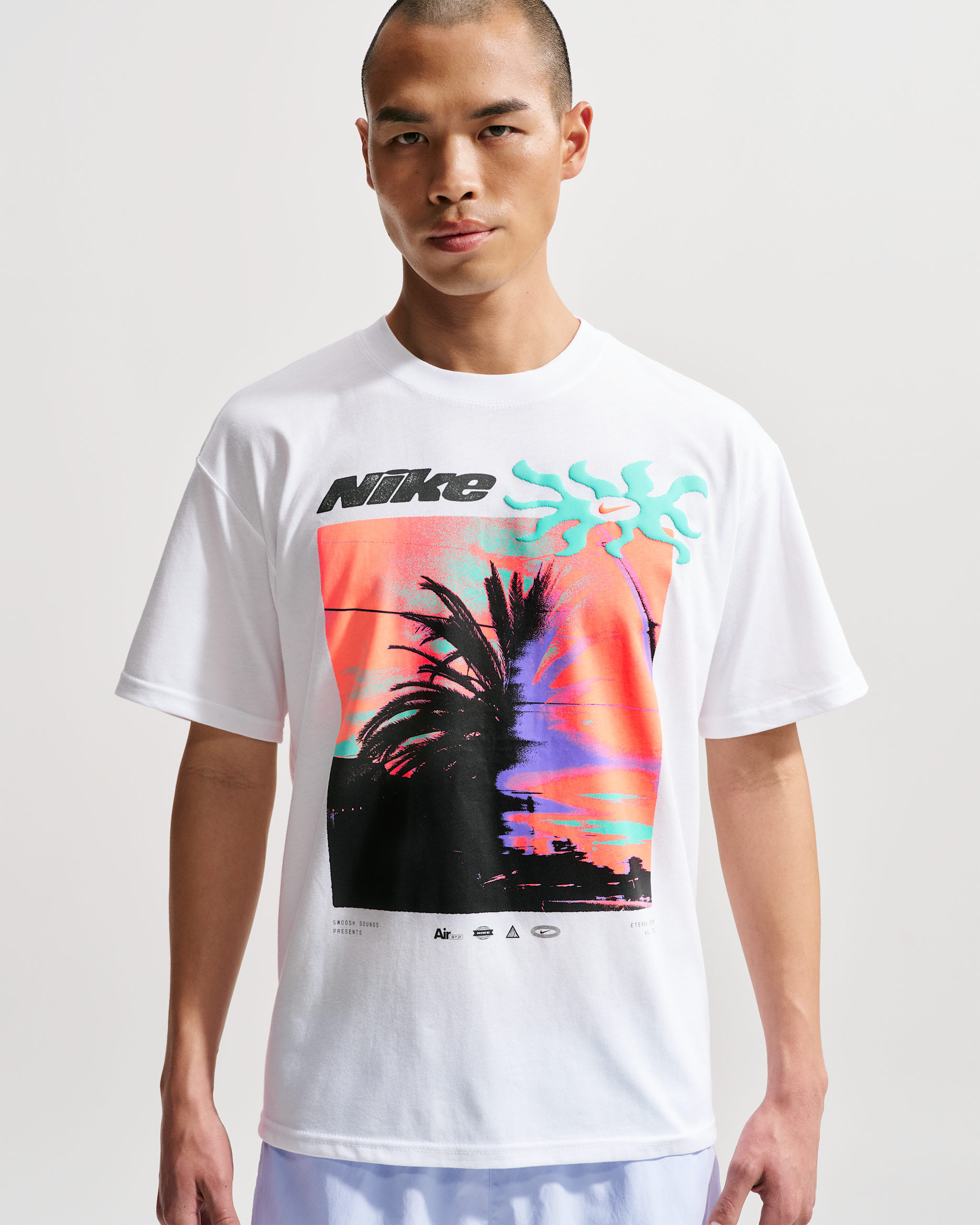 나이키 스포츠웨어 티셔츠 - 화이트