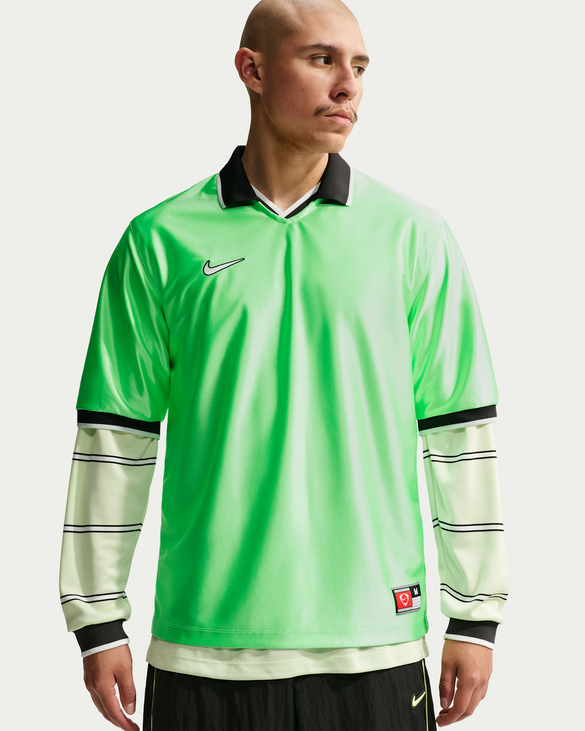 Nike Energy Men's Dri-FIT Short-Sleeve Football Top - Illusion Green/Off-Noir/Summit White/Summit White