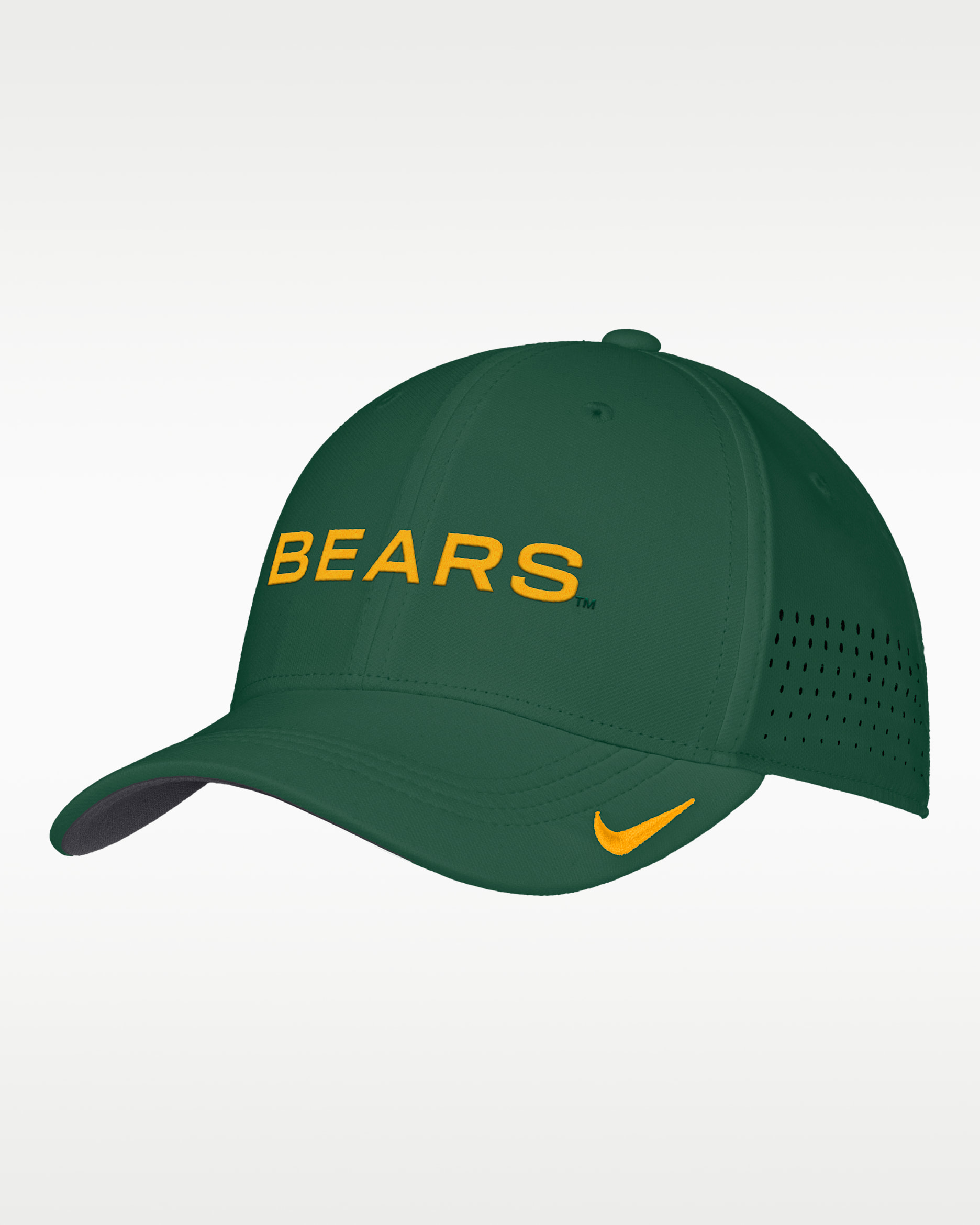 Baylor Sideline Men's Nike Dri-FIT College Hat - Gorge Green