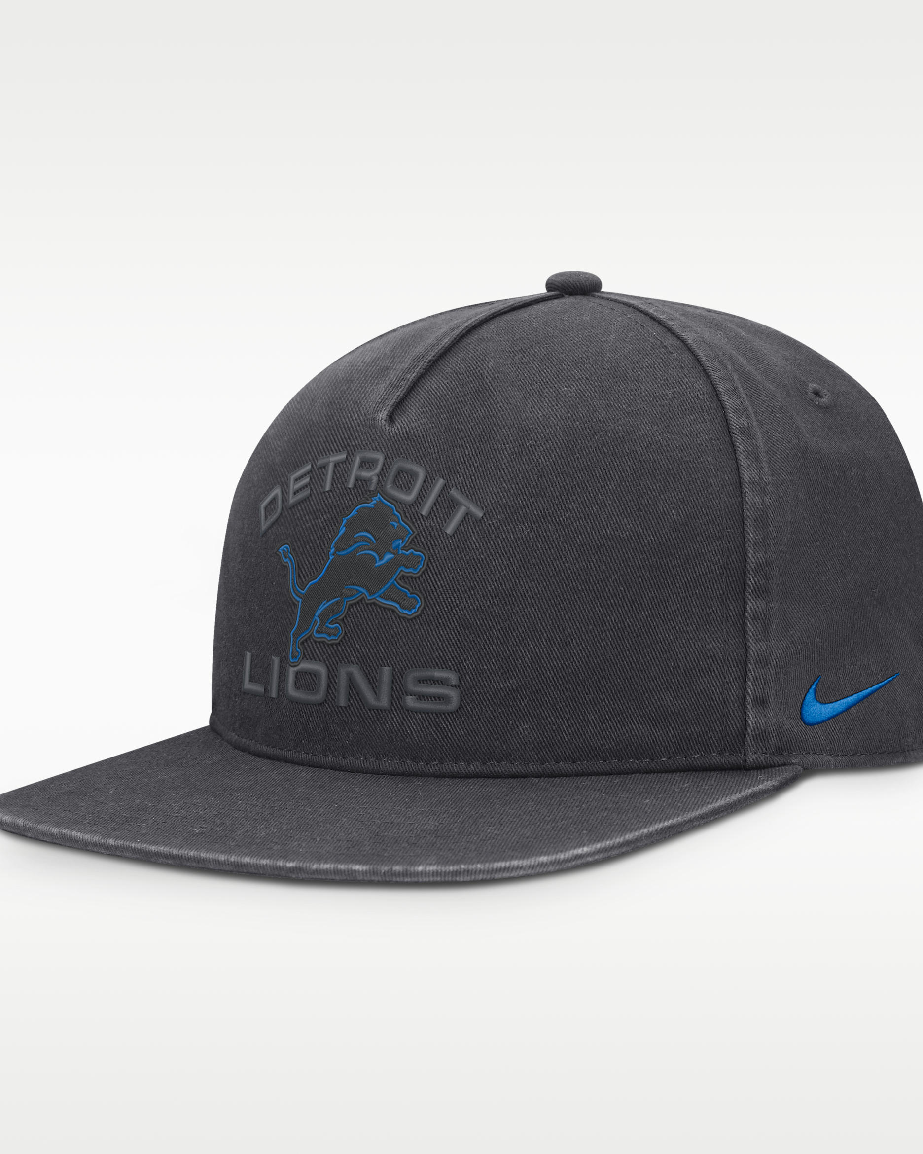 Detroit Lions Primetime Pro Men's Nike NFL Adjustable Hat - Anthracite