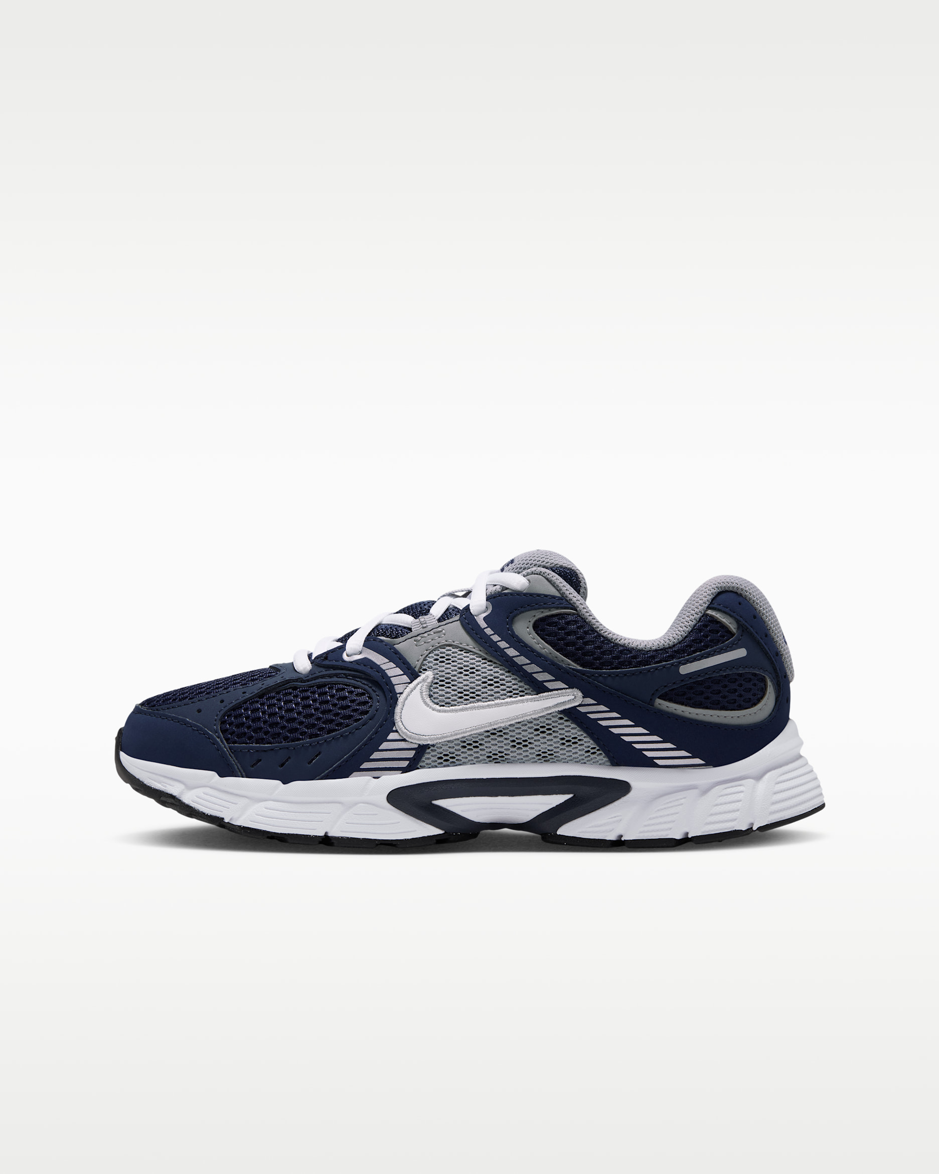 Nike V5 RNR Older Kids' Shoes - Thunder Blue/Light Smoke Grey/Metallic Silver/White