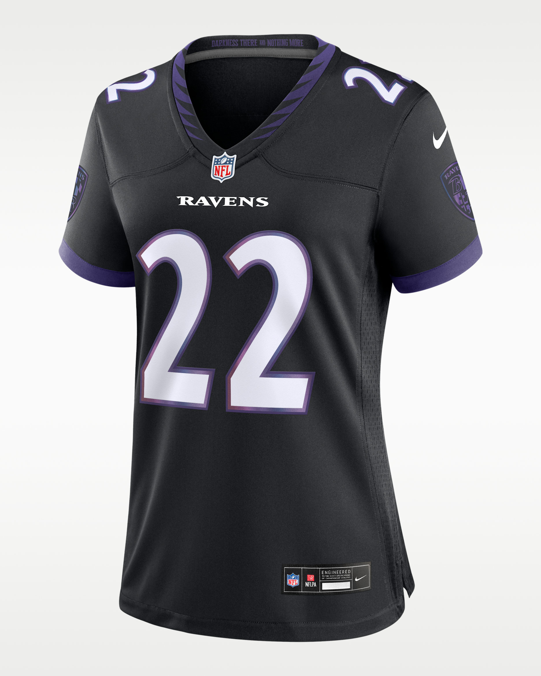 Derrick Henry Baltimore Ravens Women's Nike NFL Game Jersey - Black