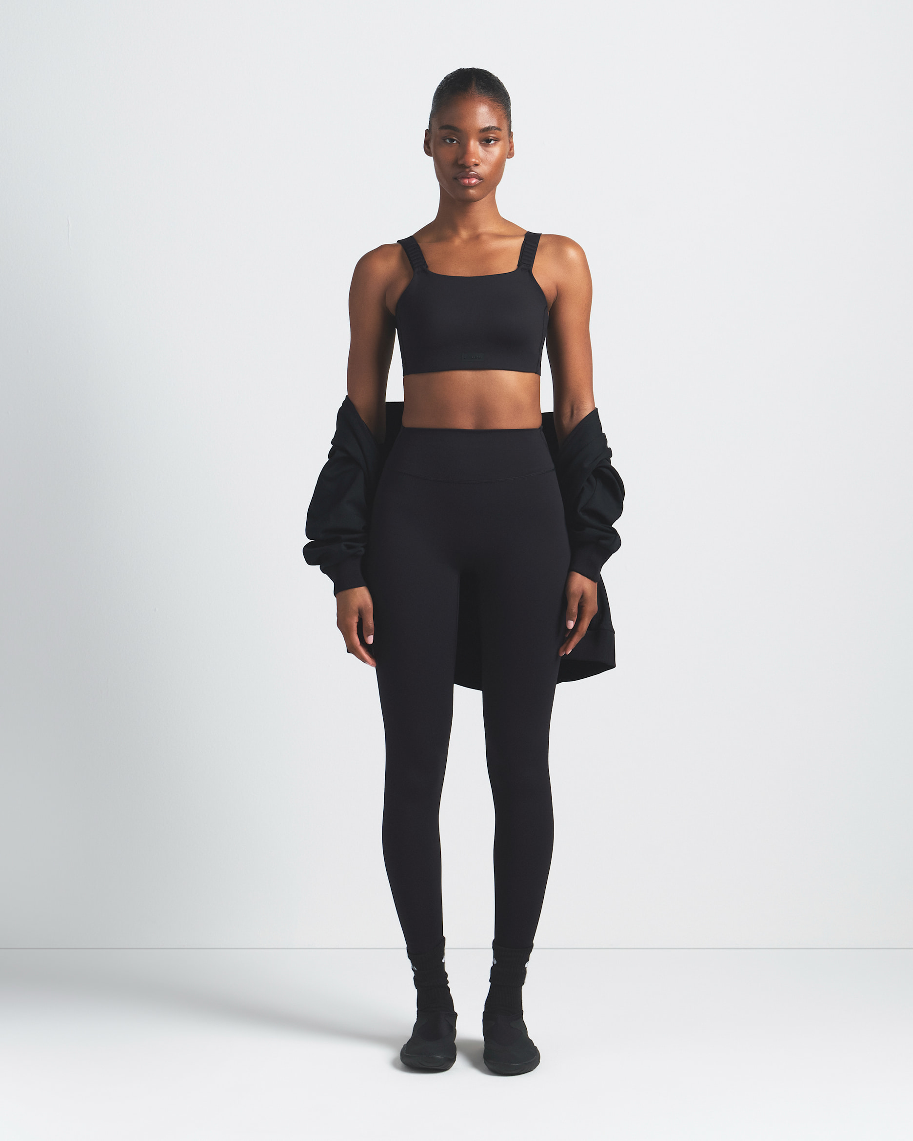 NikeSKIMS Matte Women's High-Waisted 29" Leggings - NSKM OBSIDIAN