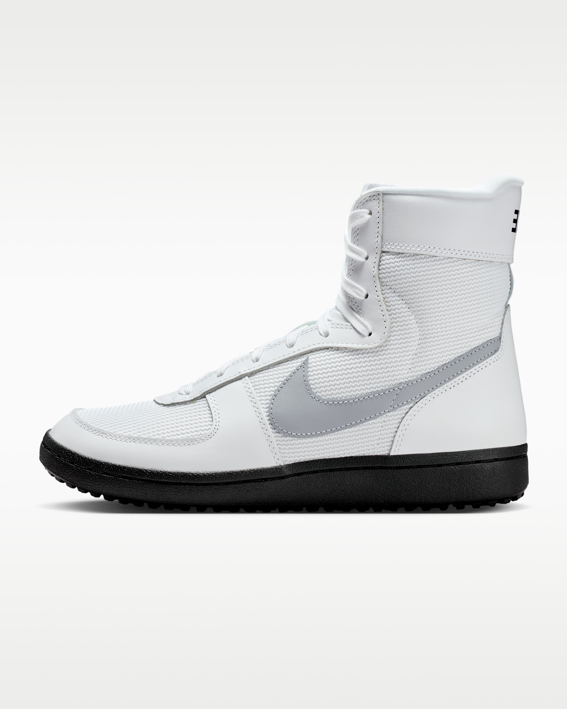 Nike Field General High x Stranger Things Women's Shoes - White/Black/Safety Orange/Wolf Grey