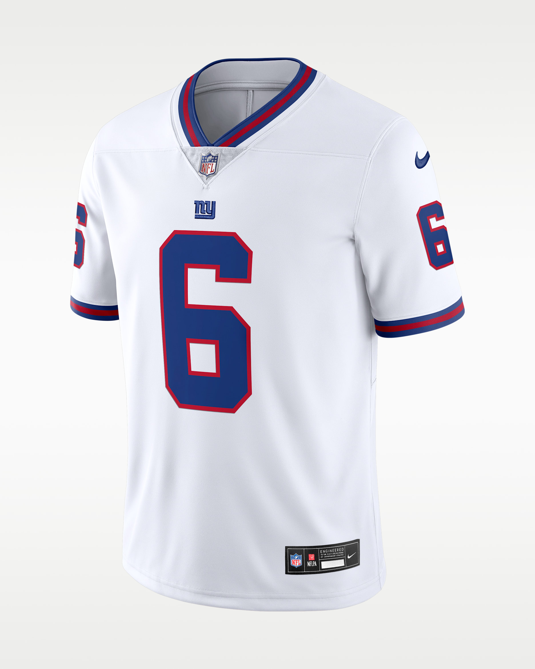 Jersey Nike Dri-FIT de la NFL Limited para hombre Jaxson Dart New York Giants - Blanco