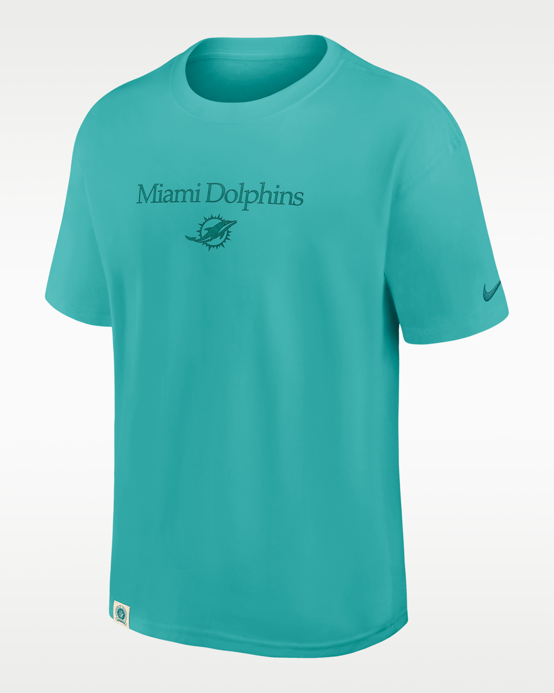 Miami Dolphins Glory Max90 Men's Nike NFL T-Shirt - Washed Teal