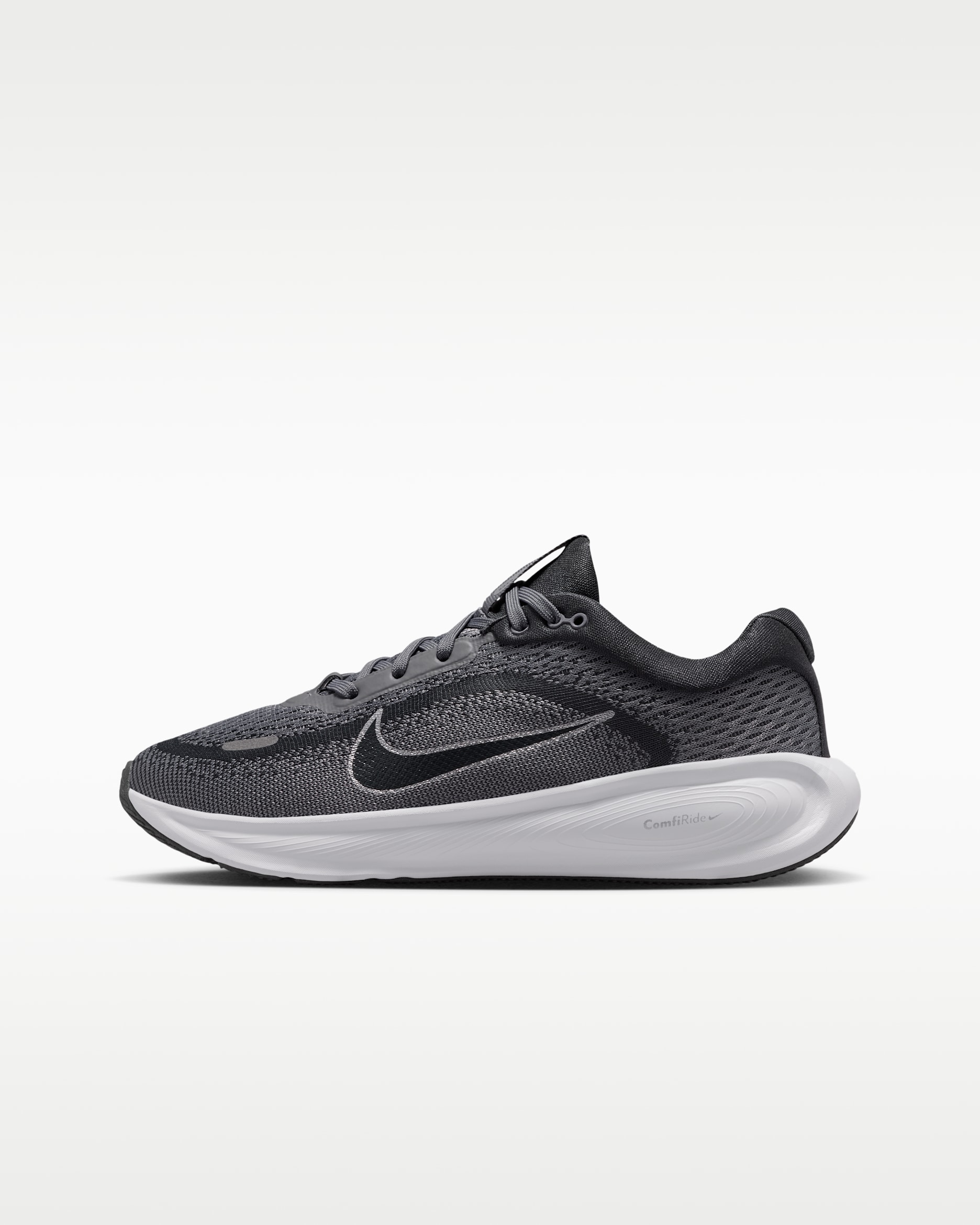 Tenis de correr para niños grandes Nike Stellar Ride - Punta de Lápiz/Plata metalizado/Antracita