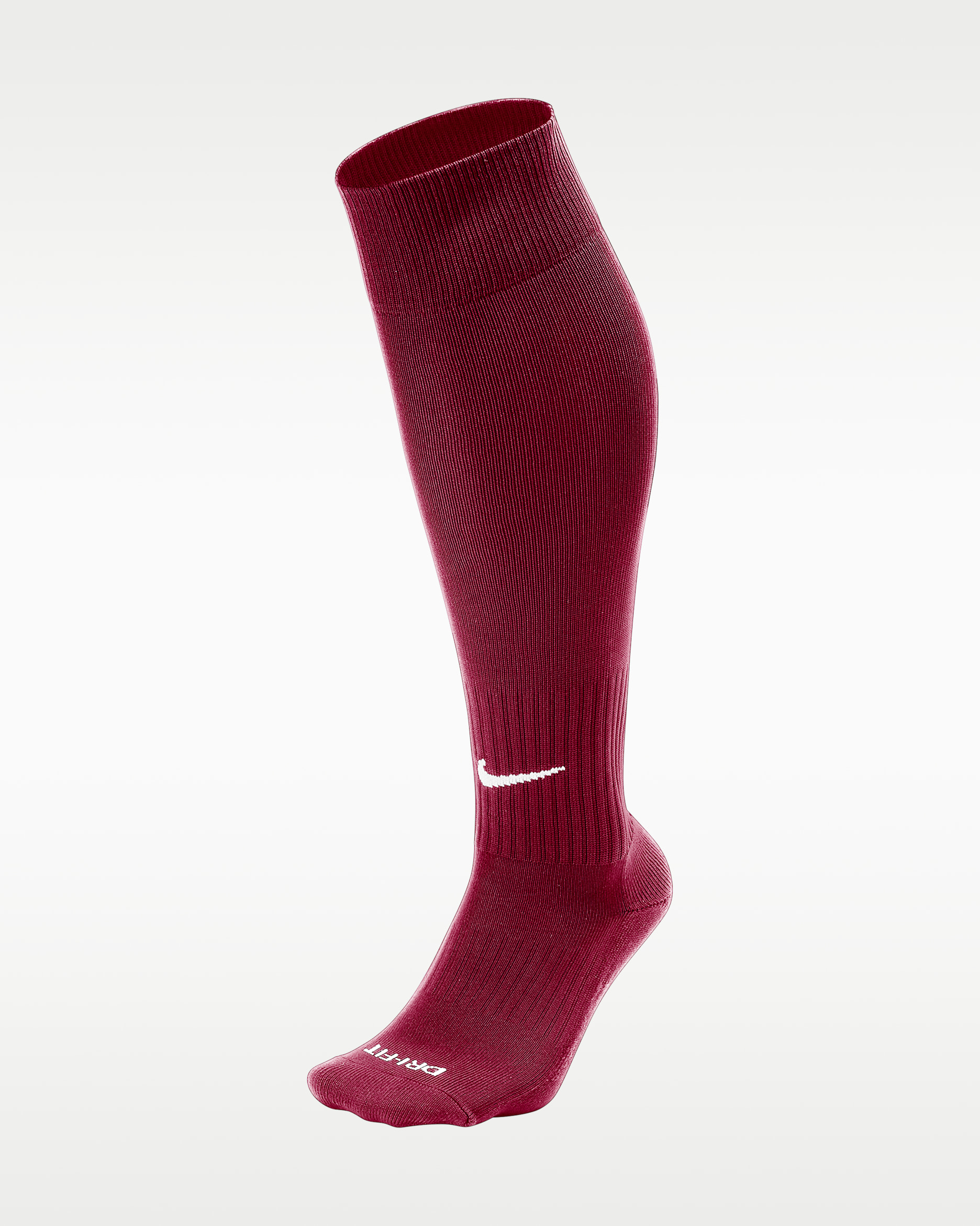 Nike Classic 2 Cushioned Over-the-Calf Socks - Team Red/White