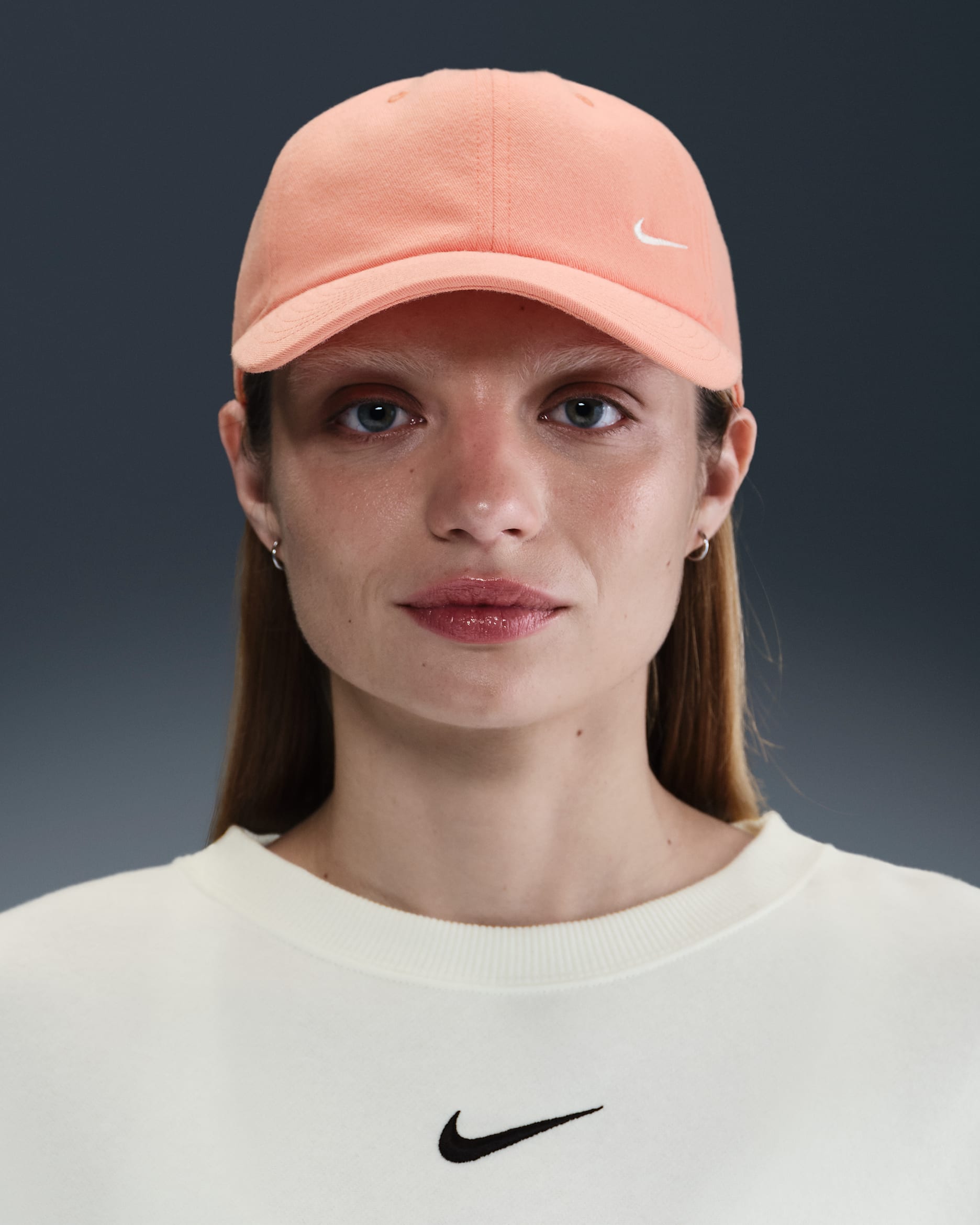 Nike Club Unstructured Cap - Apricot Agate/Sail