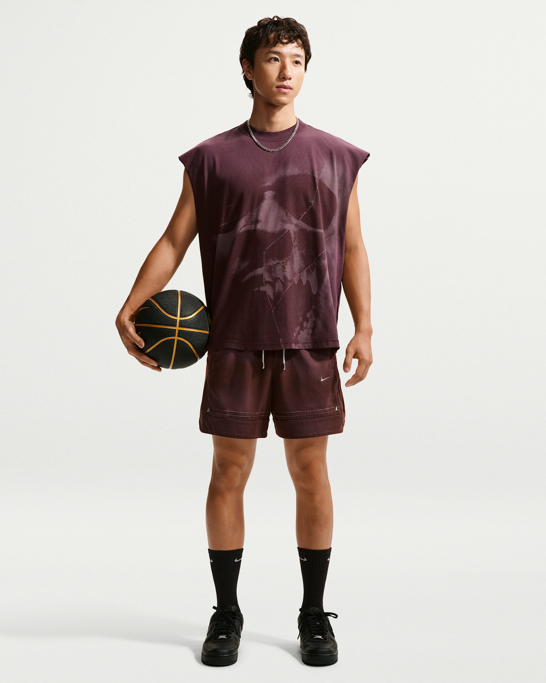Ja Standard Issue Men's 15cm (approx.) Basketball Shorts - Burgundy Crush