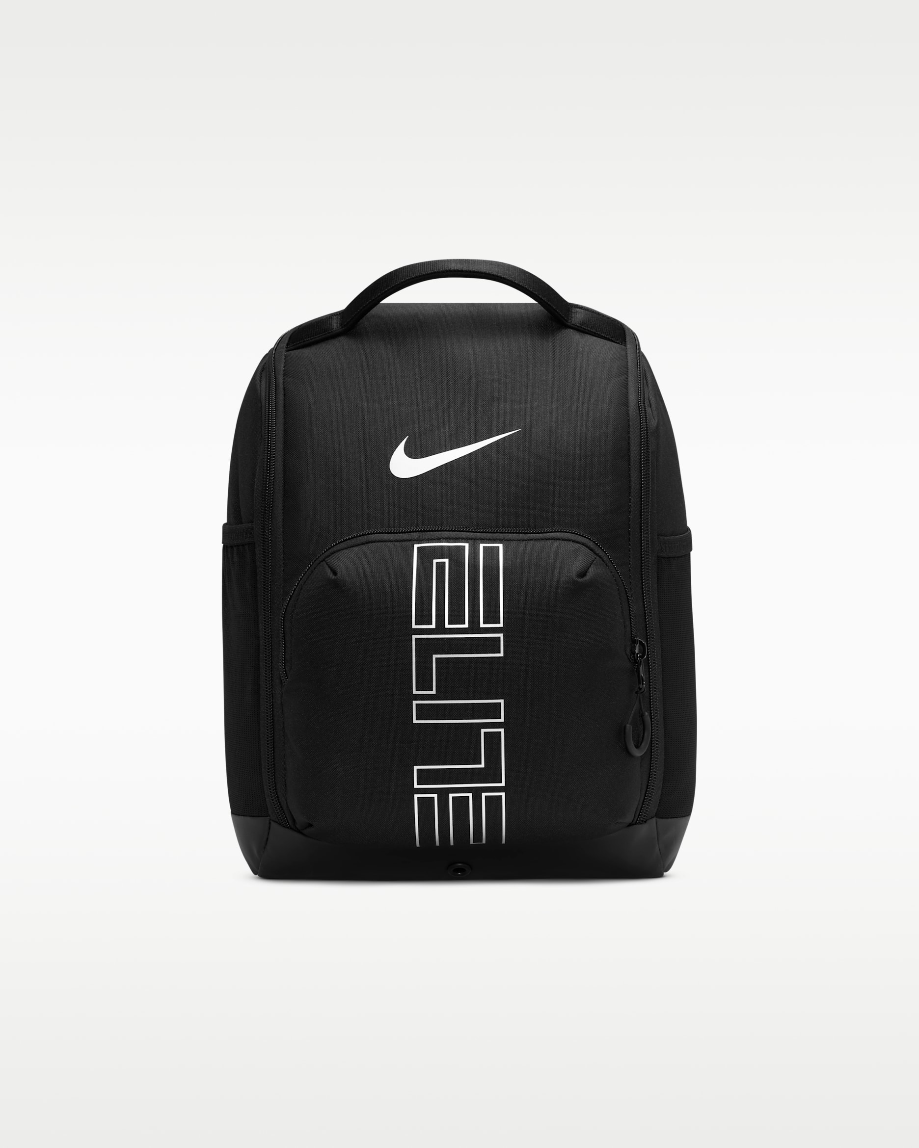 Bolsa de tenis de básquetbol Nike Varsity Elite (14 l) - Negro/Negro/Plata metalizado