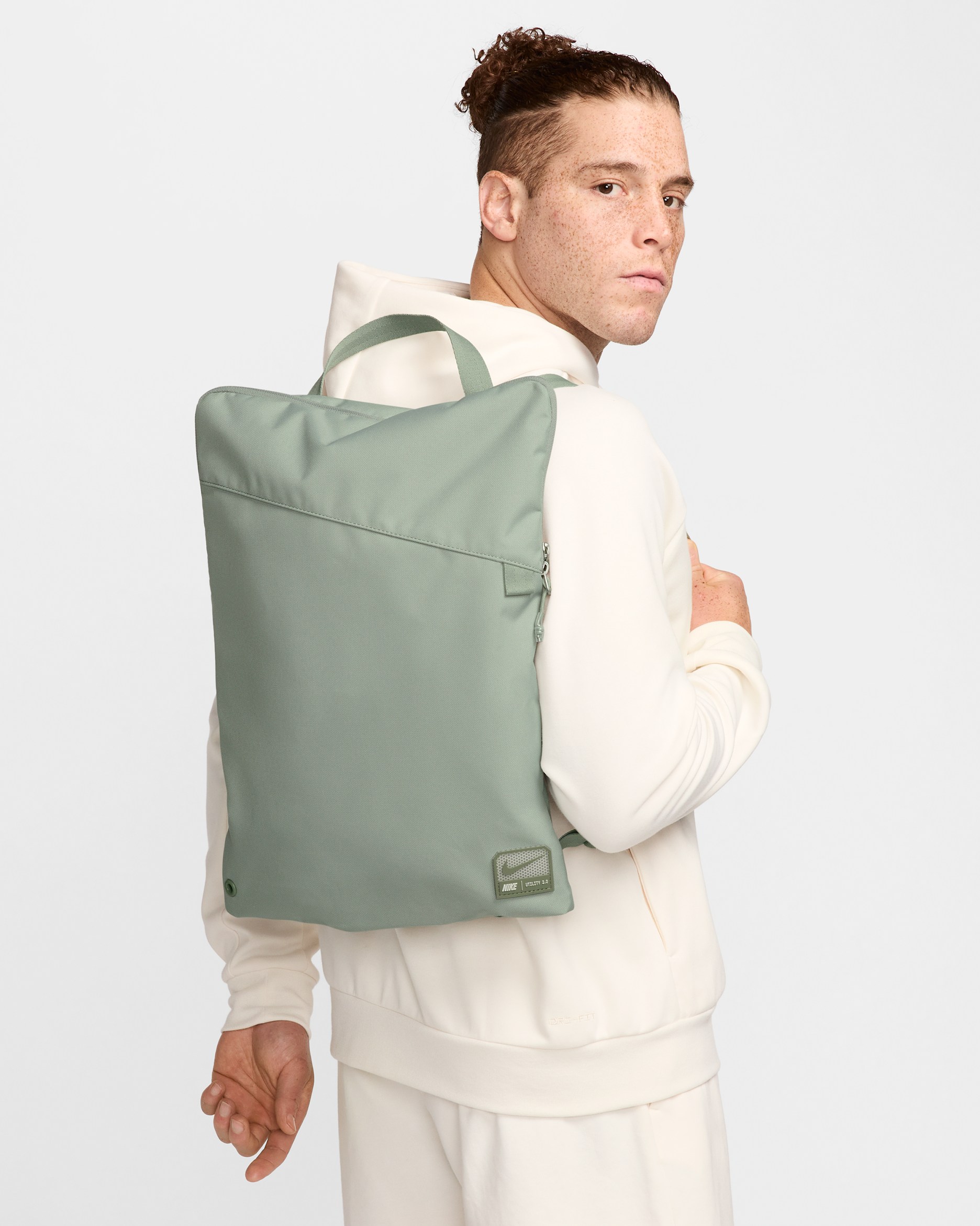 Nike Utility 2.0 Gymsack (17L) - Jade Horizon/Jade Horizon/Oil Green