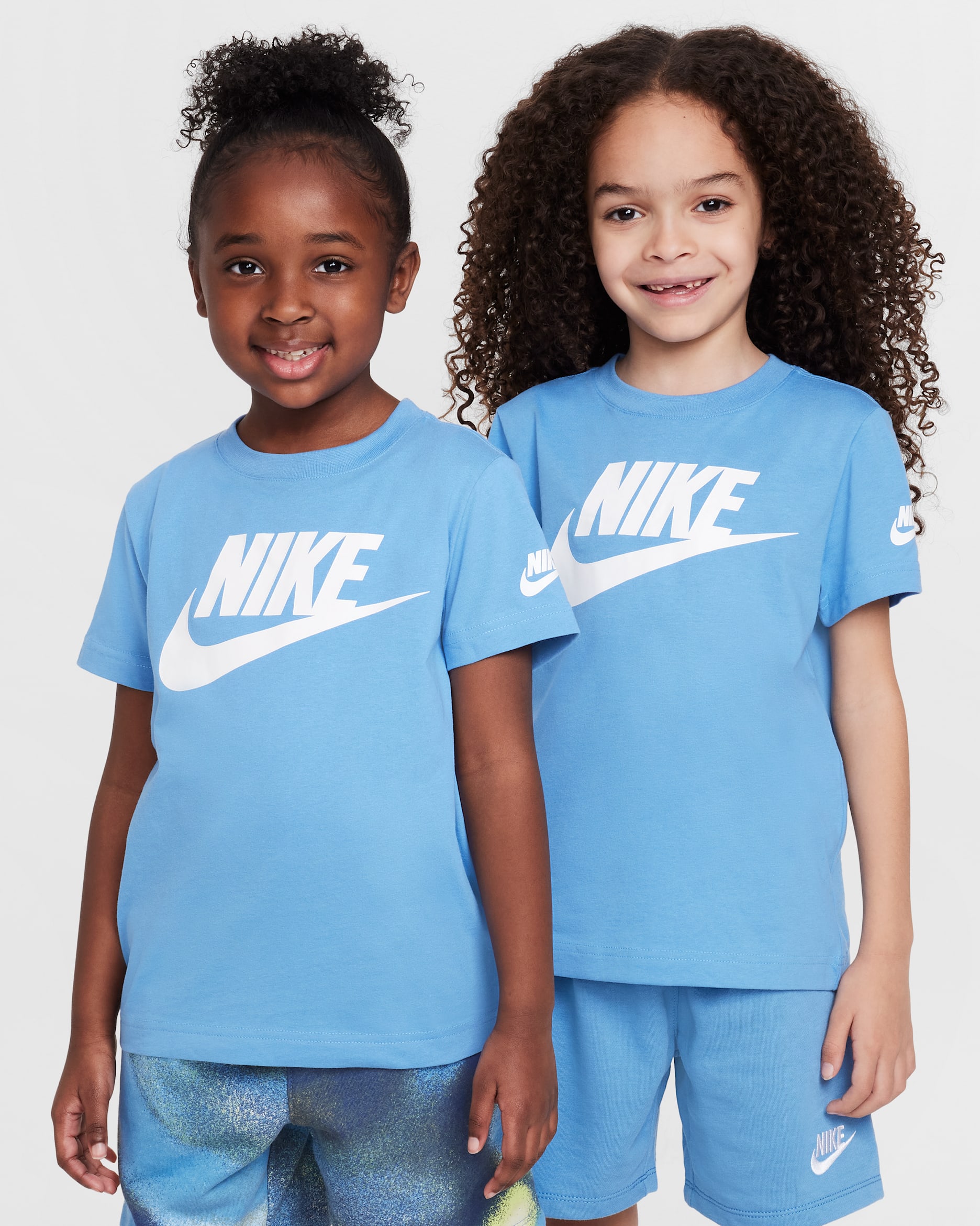 Nike Futura Little Kids' Evergreen T-Shirt - Blue Beyond
