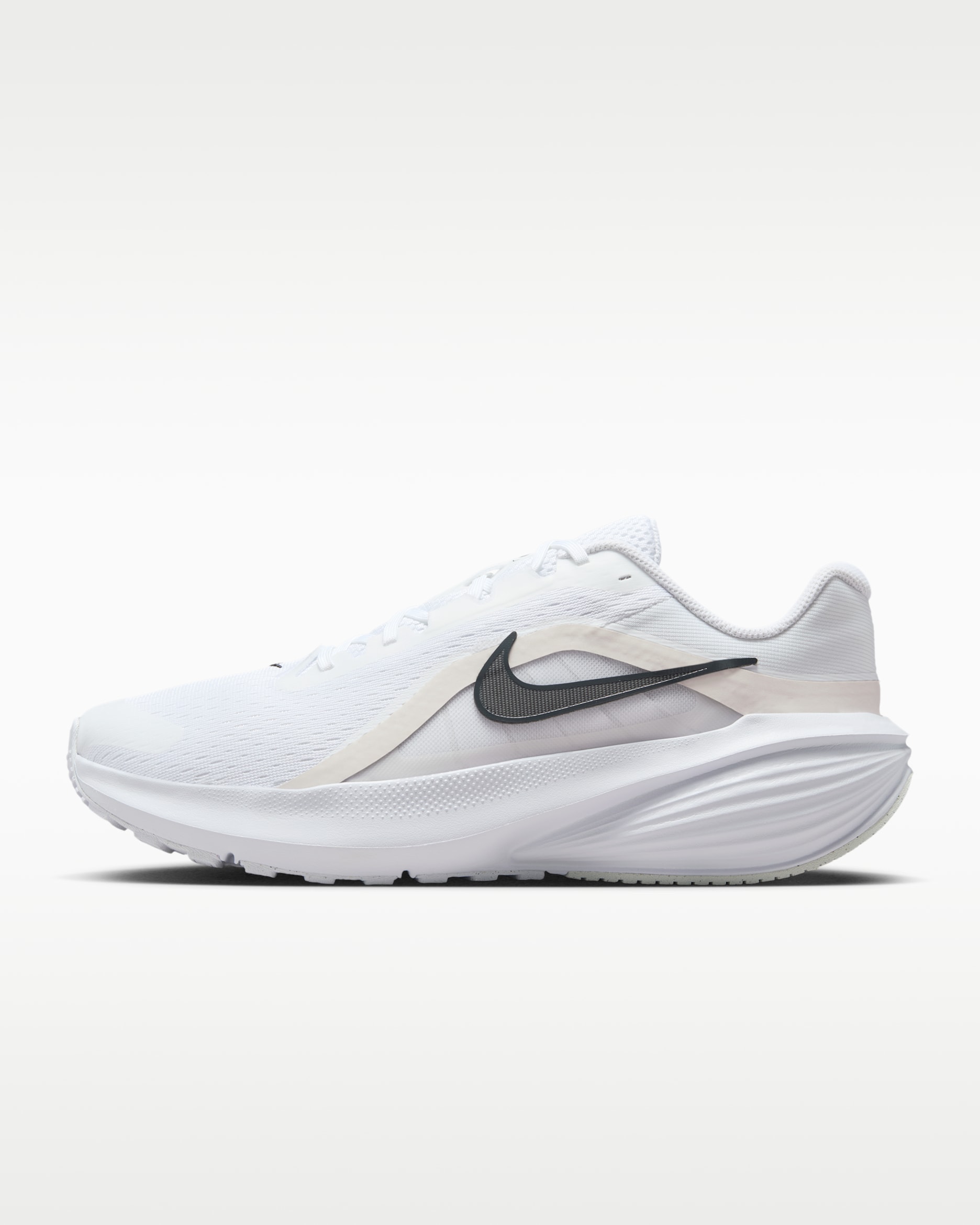 Nike Downshifter 14 Men's Road Running Shoe - White/Platinum Tint/Anthracite/Black